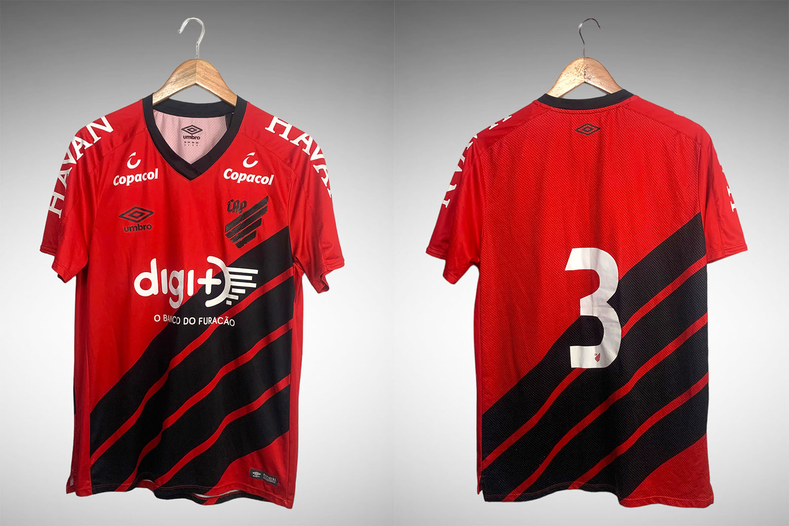 Athletico Paranaense 2019 Primeira Camisa Tam G N 3 Brechó do Futebol