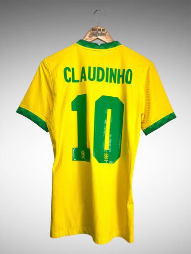 Brasil 2021 sub-23 Primeira Camisa Tam M Nº10 Claudinho.