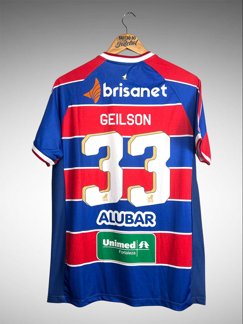 Fortaleza 2020 Primeira Camisa Tam M Nº 33 Geilson