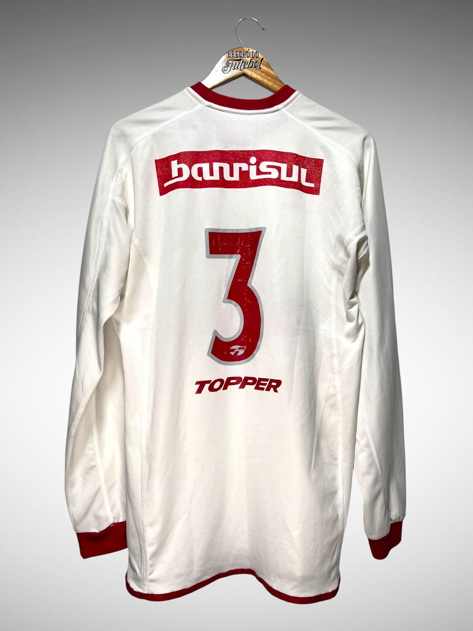 Internacional 2001 Segunda Camisa Tam GG N 3 Mangas Longas.