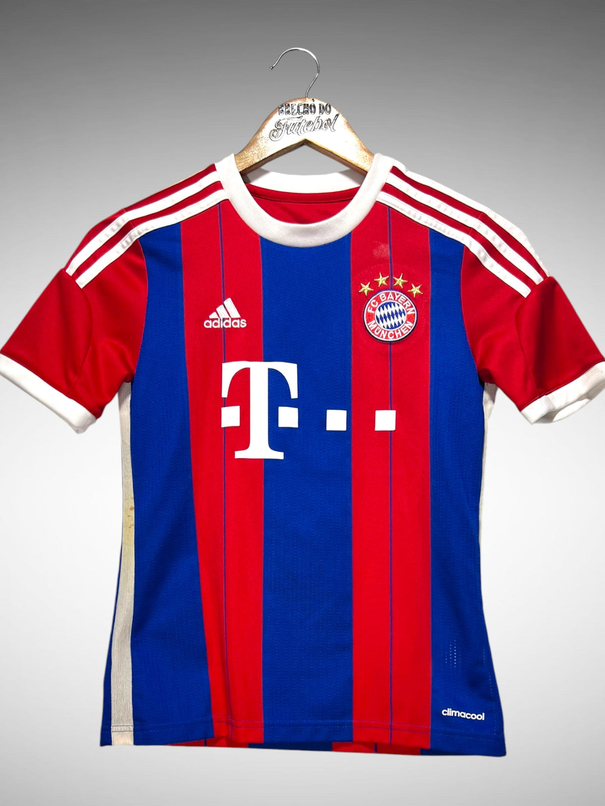 Bayern de Munique 2014 Primeira Camisa Tam 12 anos Infantil.