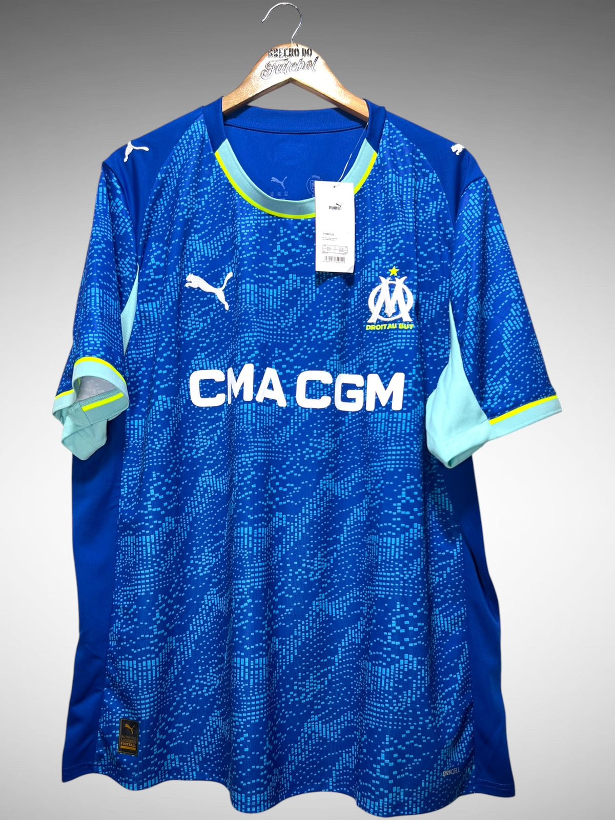 Olympique Marseille 2025 Terceira Camisa Tam 3G.