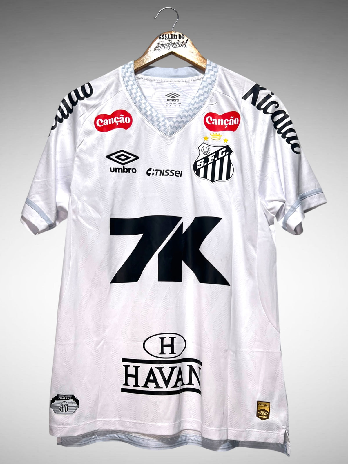 Santos 2025 Primeira Camisa Tam M N 16 Thaciano.