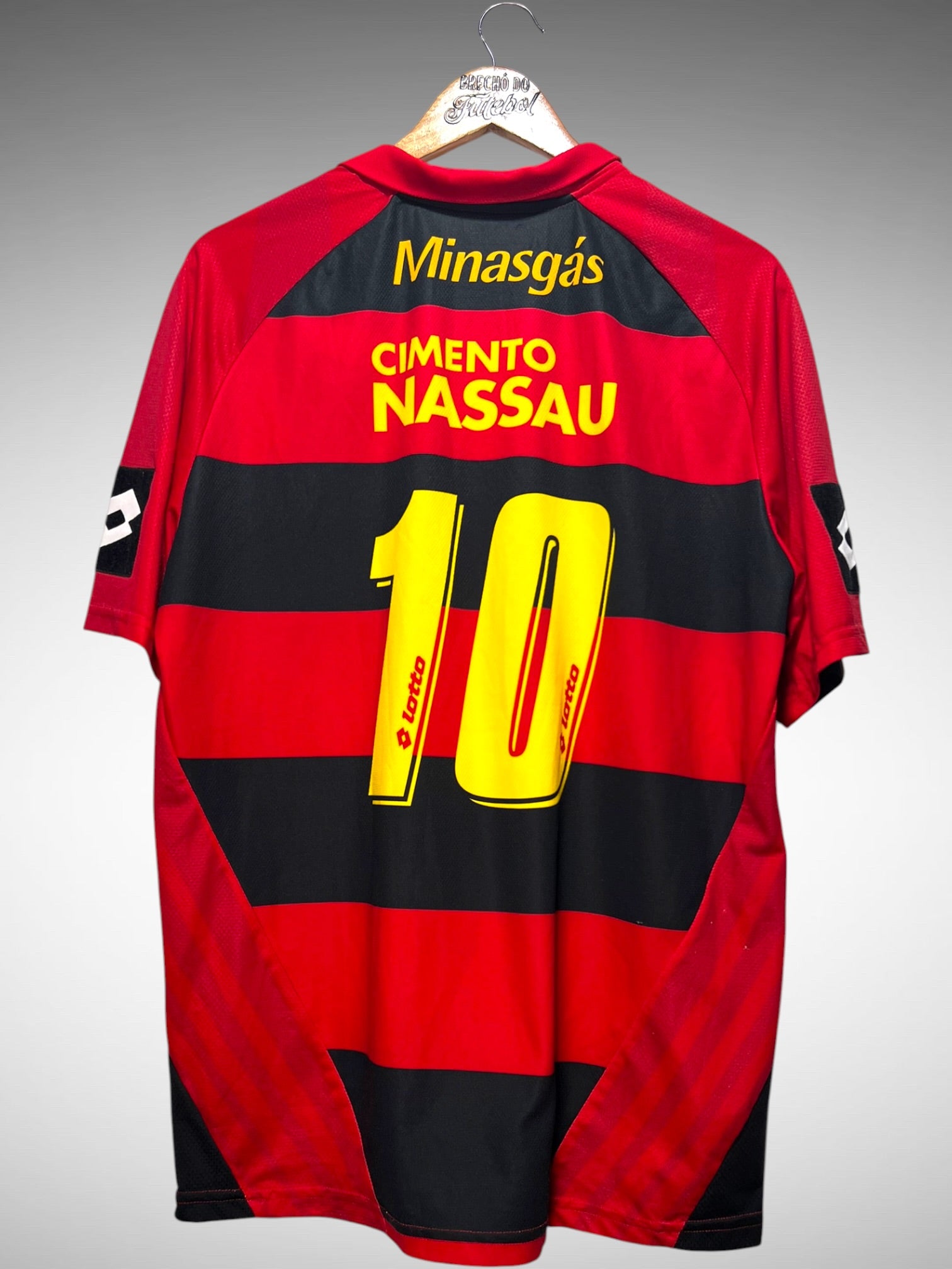 Sport Recife 2008 Primeira Camisa Tam G N 10.