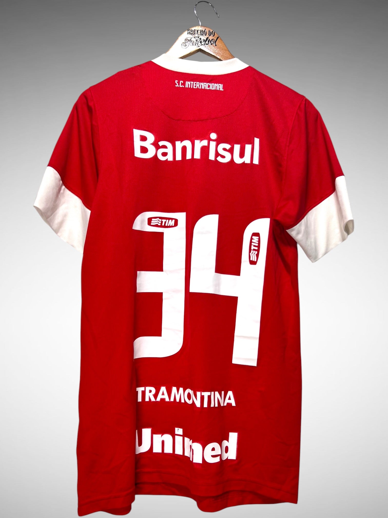 Internacional 2012 Primeira Camisa Tam G N 34.
