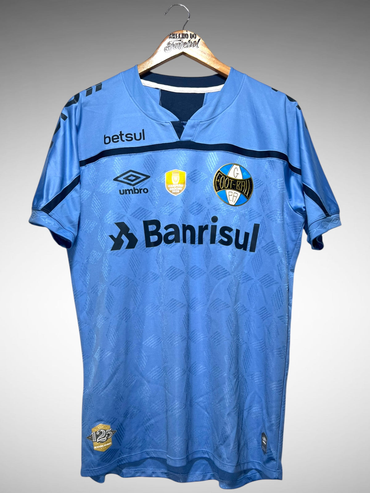Grêmio 2020 Terceira Camisa Tam M N 5 Thiago Santos.