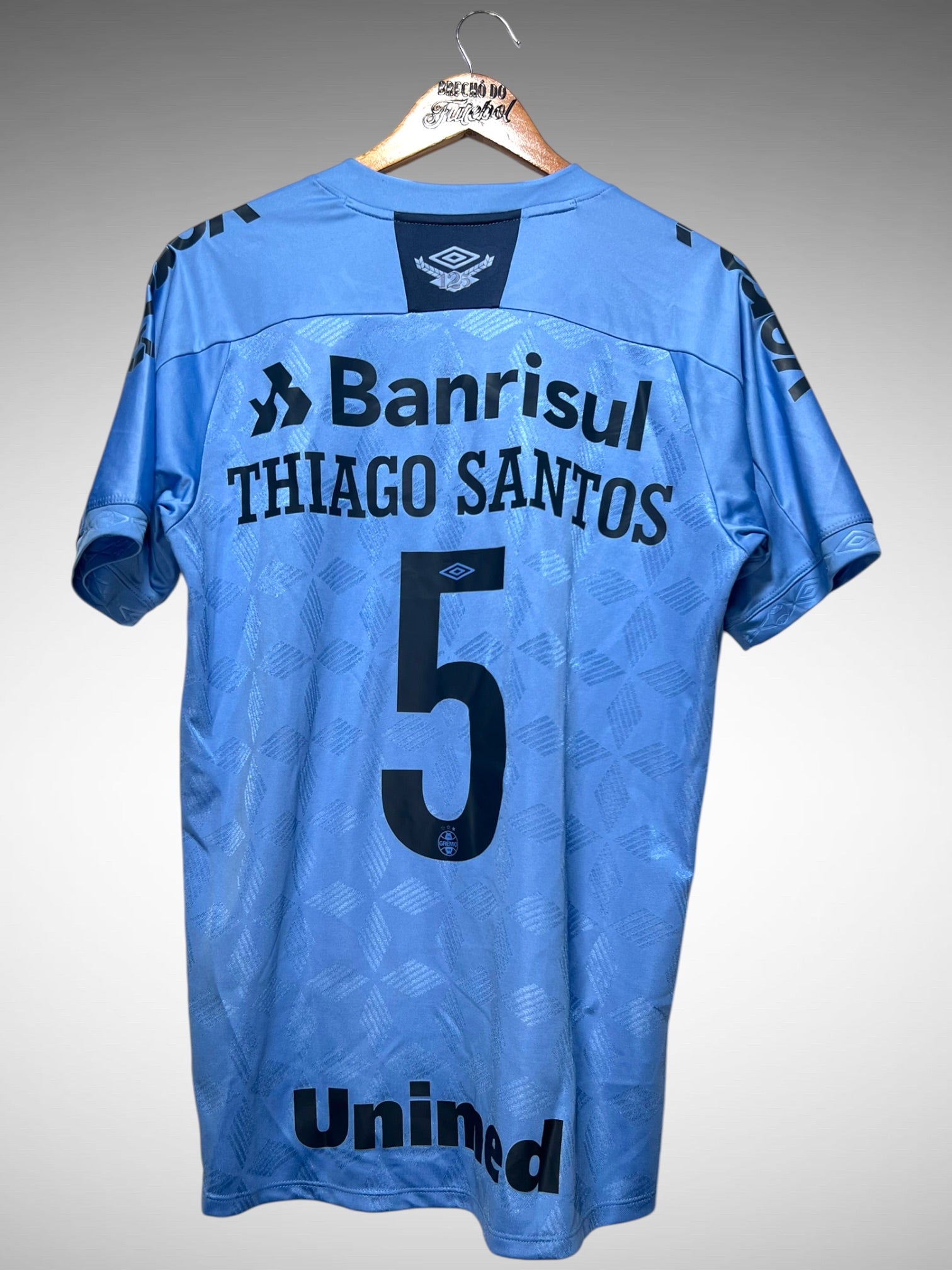 Grêmio 2020 Terceira Camisa Tam M N 5 Thiago Santos.