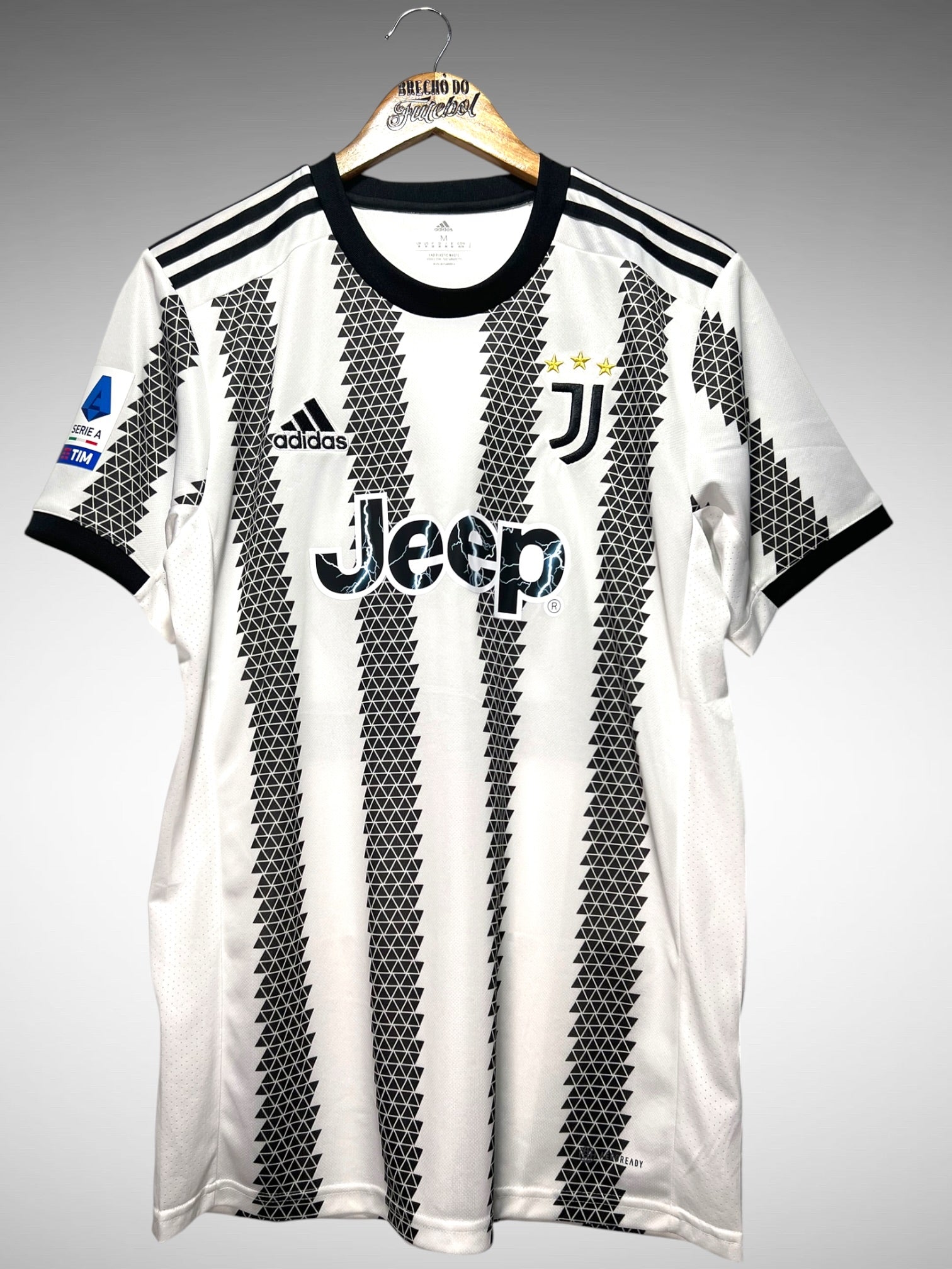 Juventus 2022 Primeira Camisa Tam M N 22 Di Maria.