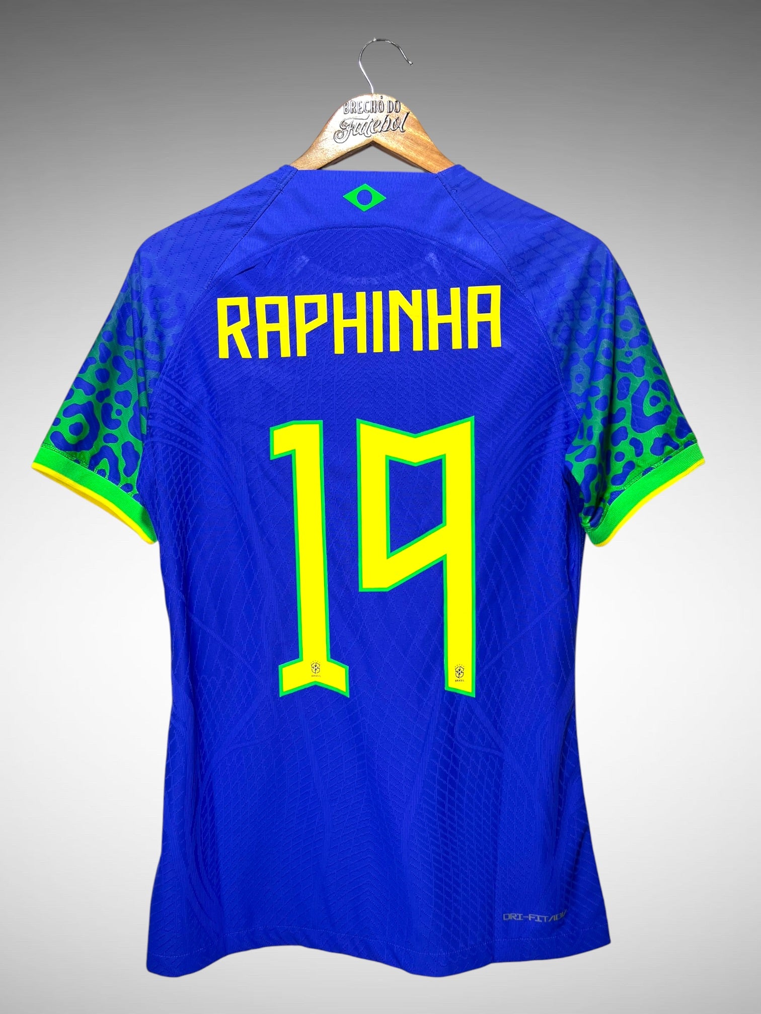 Brasil 2022 Segunda Camisa Tam M N 19 Raphinha.