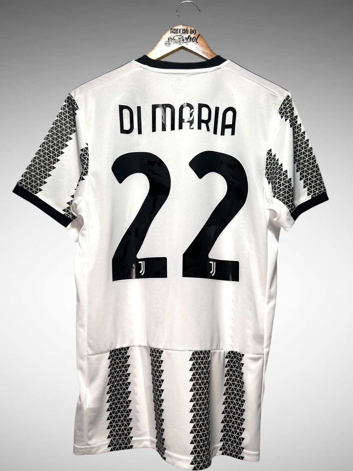 Juventus 2022 Primeira Camisa Tam M N 22 Di Maria.
