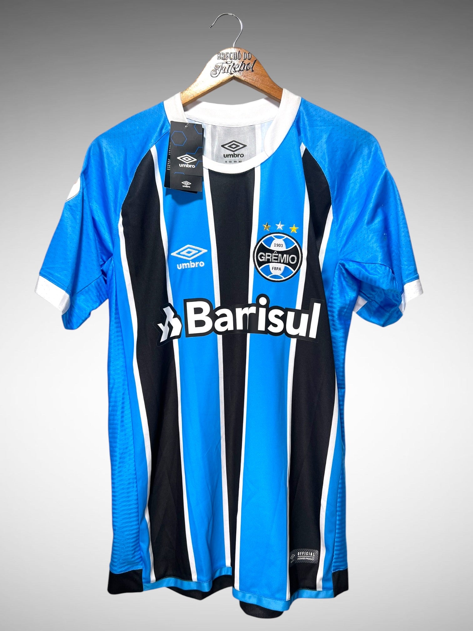 Grêmio 2017 Primeira Camisa Tam M N 4 Kannemann.