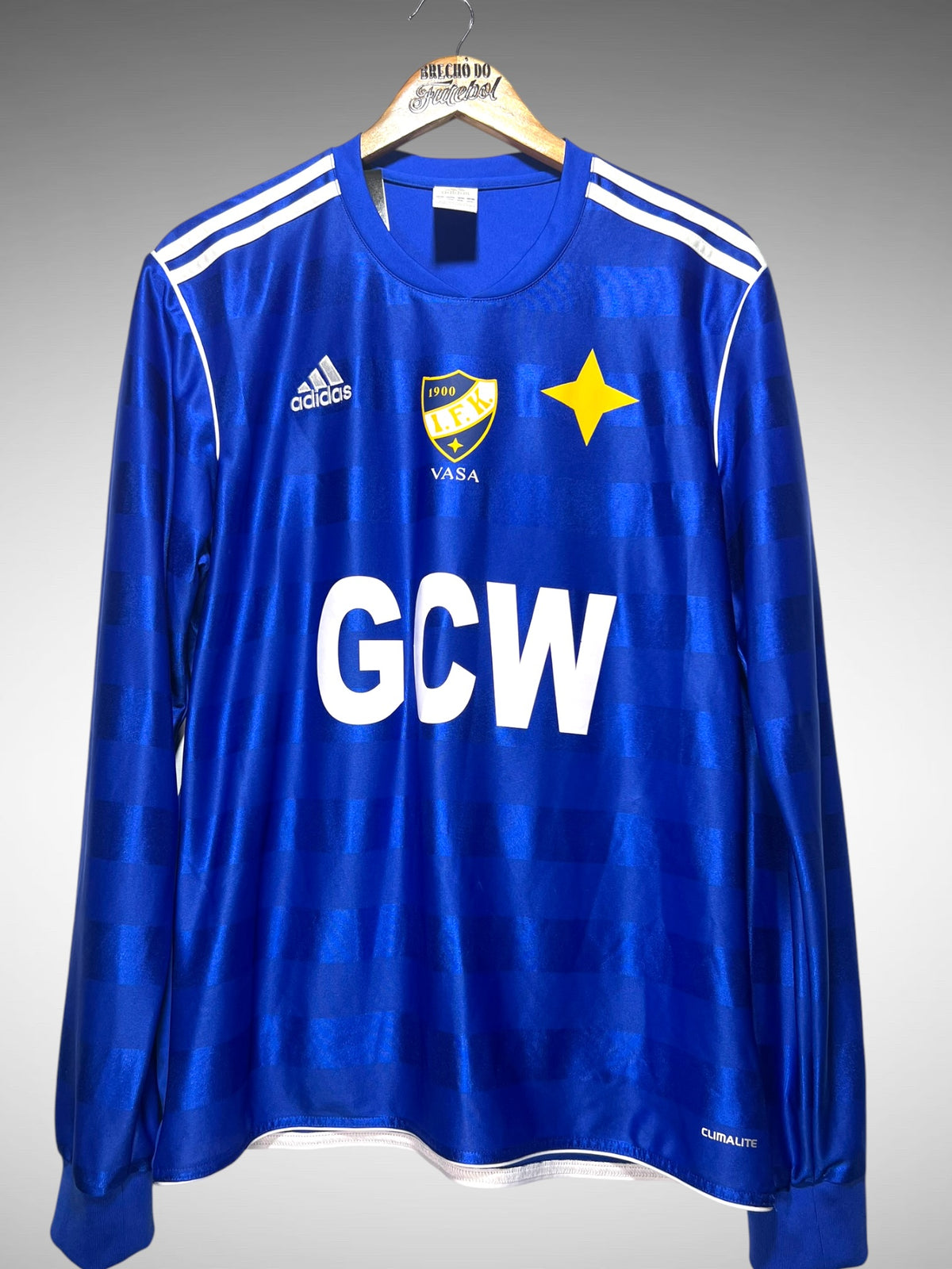 Vasa IFK 2013 Primeira Camisa Tam G N 6 Mangas Longas.