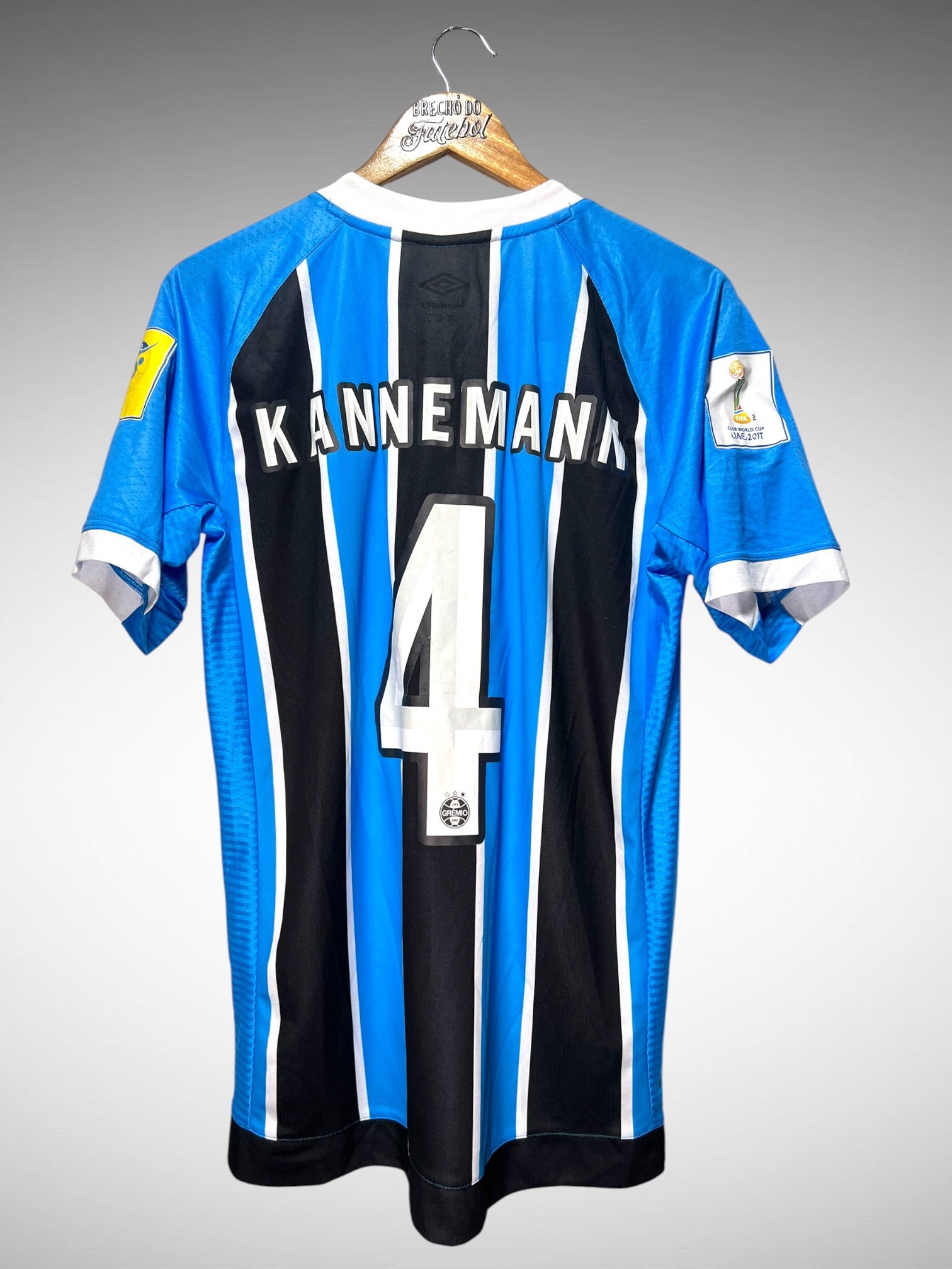 Grêmio 2017 Primeira Camisa Tam M N 4 Kannemann.