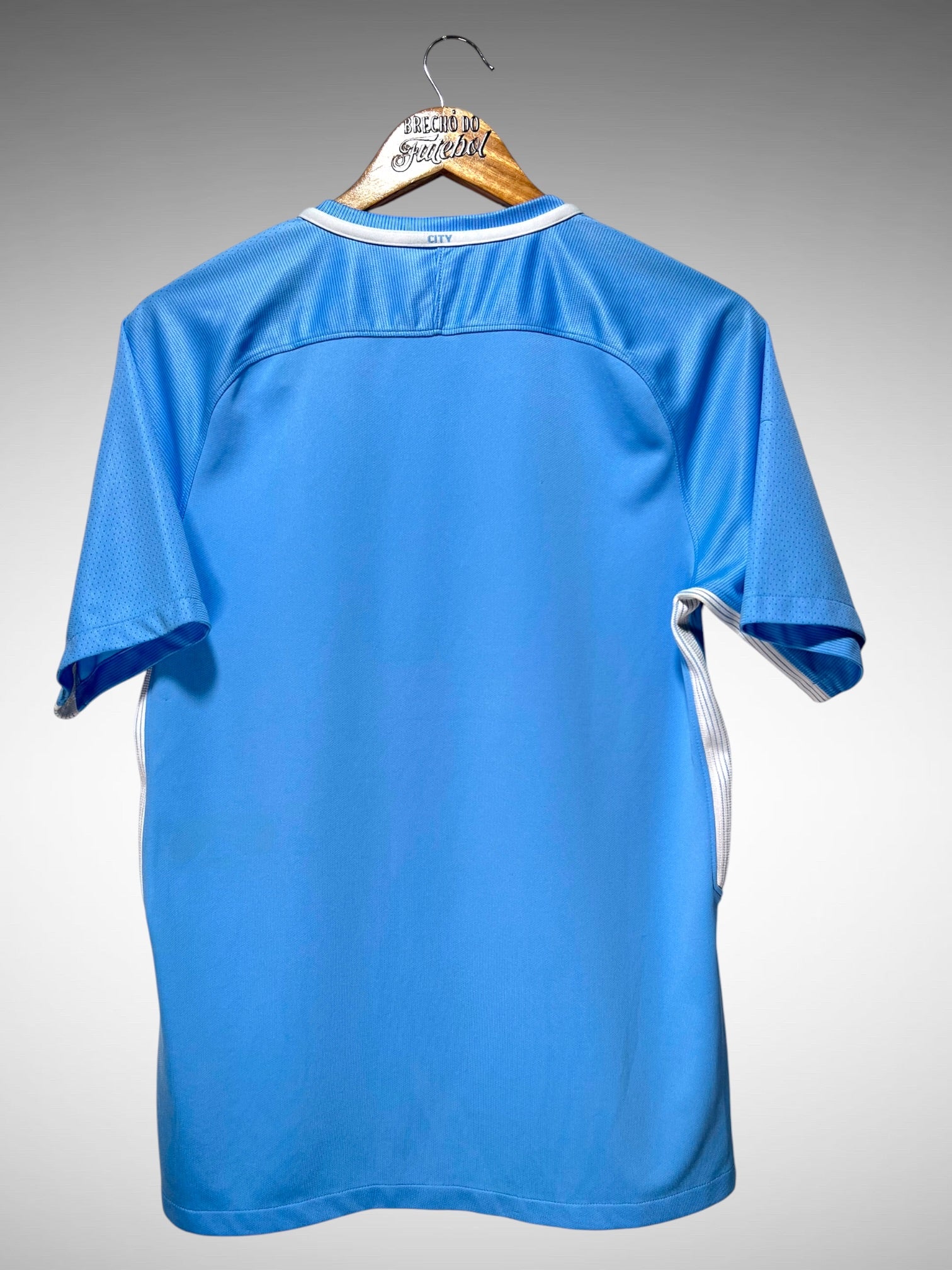 Manchester City 2017 Primeira Camisa Tam P.