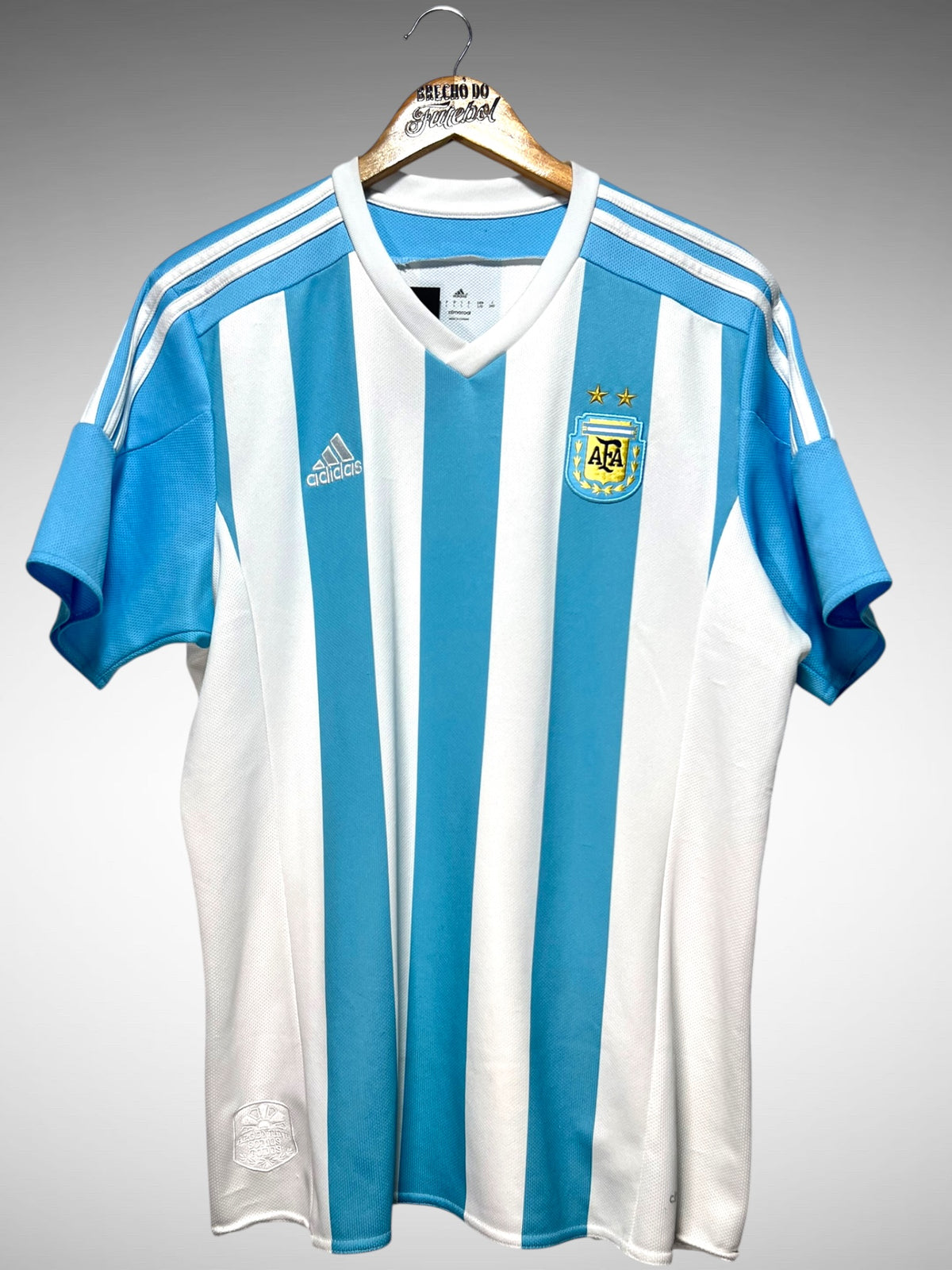 Argentina 2015 Primeira Camisa Tam G N 7 Di Maria.