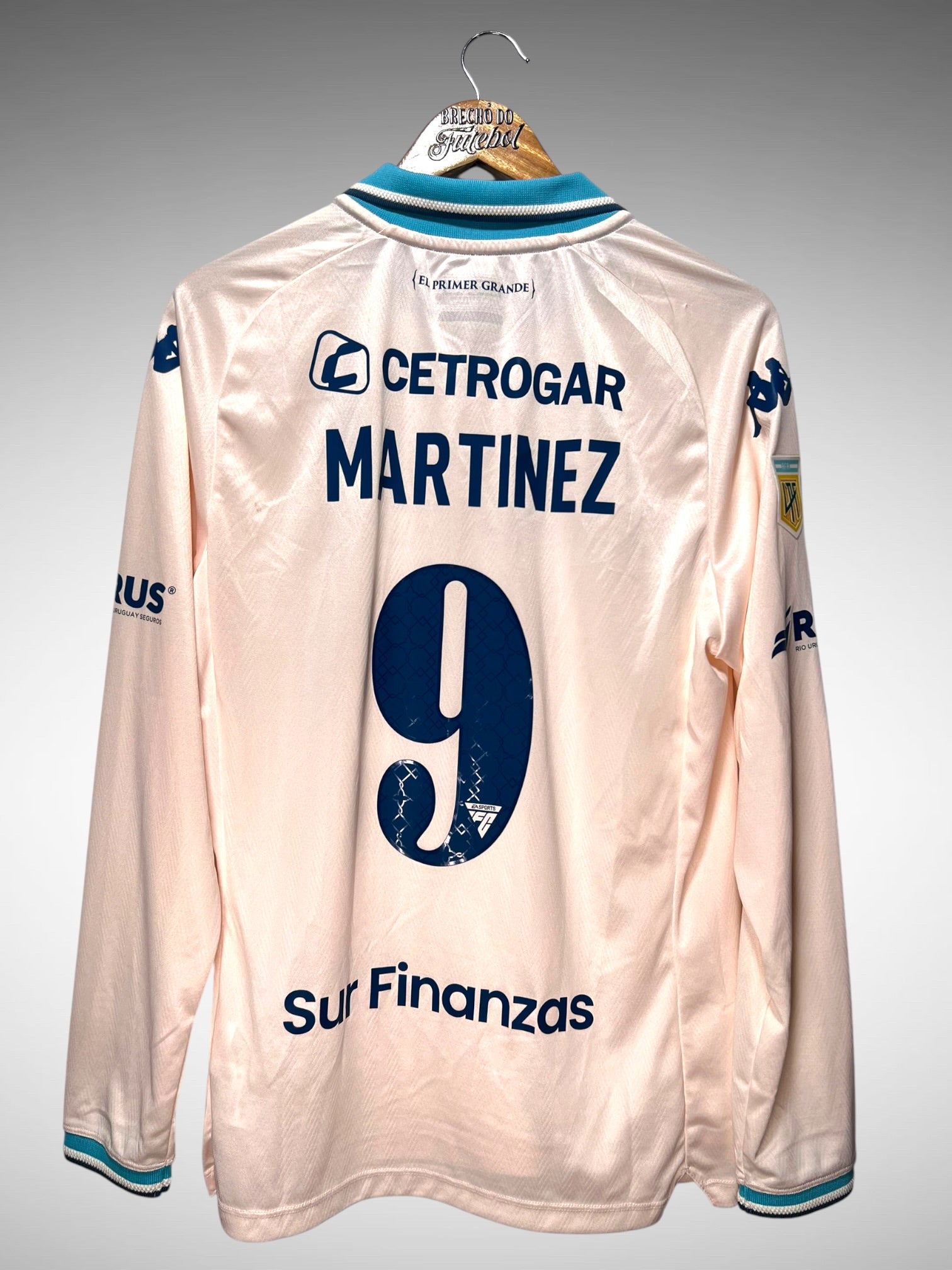 Racing 2025 Terceira Camisa Tam M N 9 Martinez Mangas Longas.