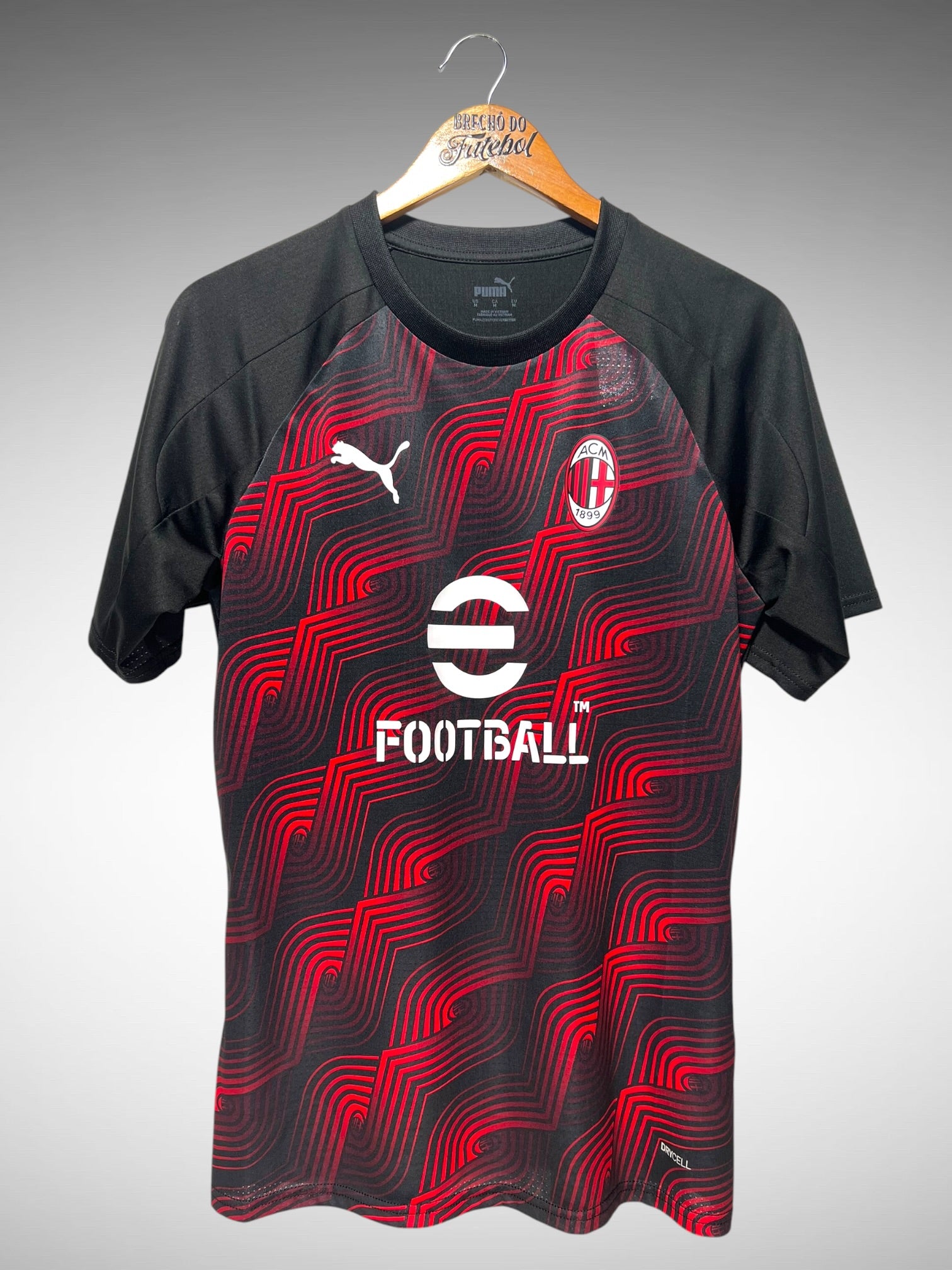 Milan 2023 Camisa Pré-Jogo Tam M.