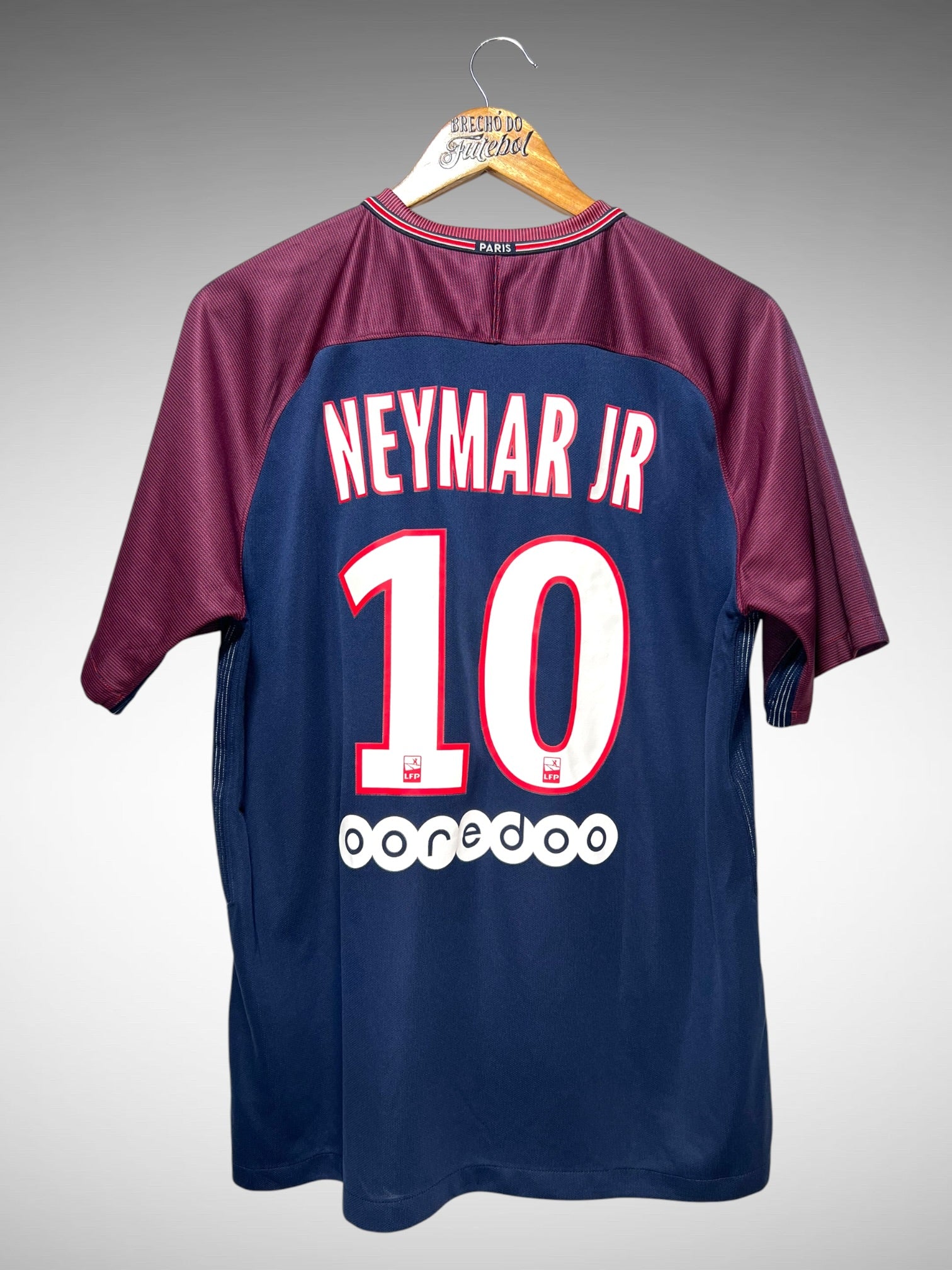 Paris Saint-Germain 2017 Primeira Camisa Tam G N 10 Neymar Jr.