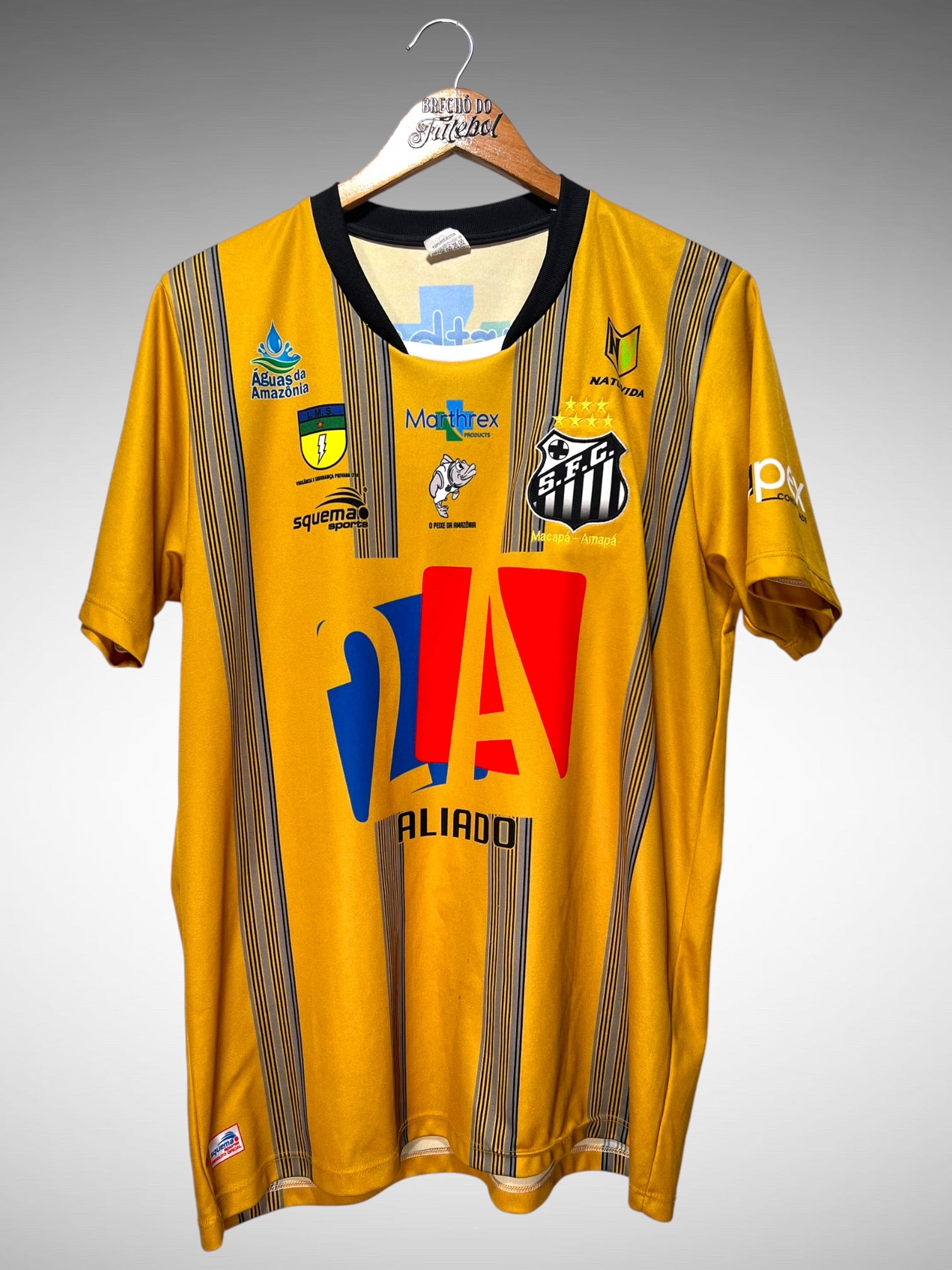 Santos do Amapá 2021 Camisa de Goleiro Tam GG N 14.