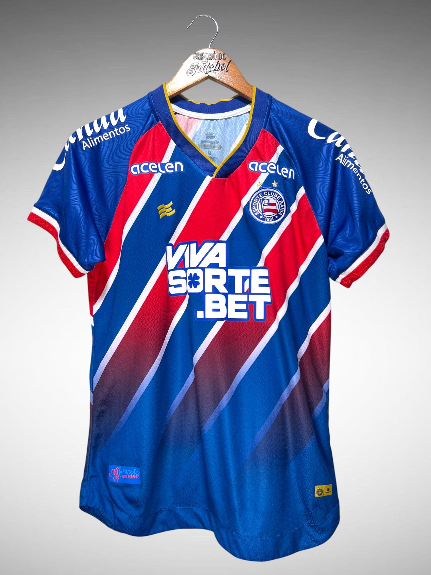 Bahia 2024 Segunda Camisa Tam G Feminino N 64 Tchula.