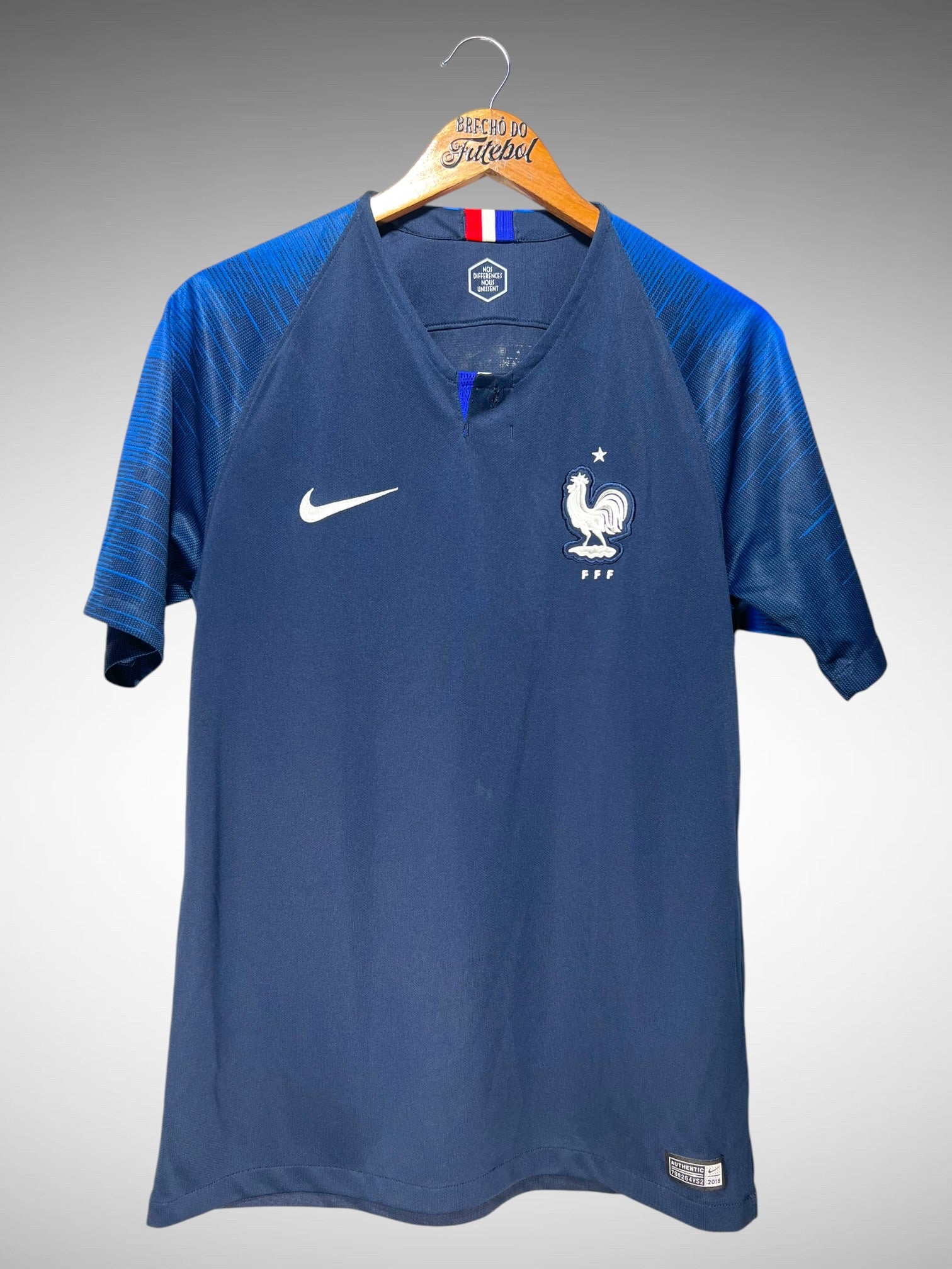 França 2018 Primeira Camisa Tam M.