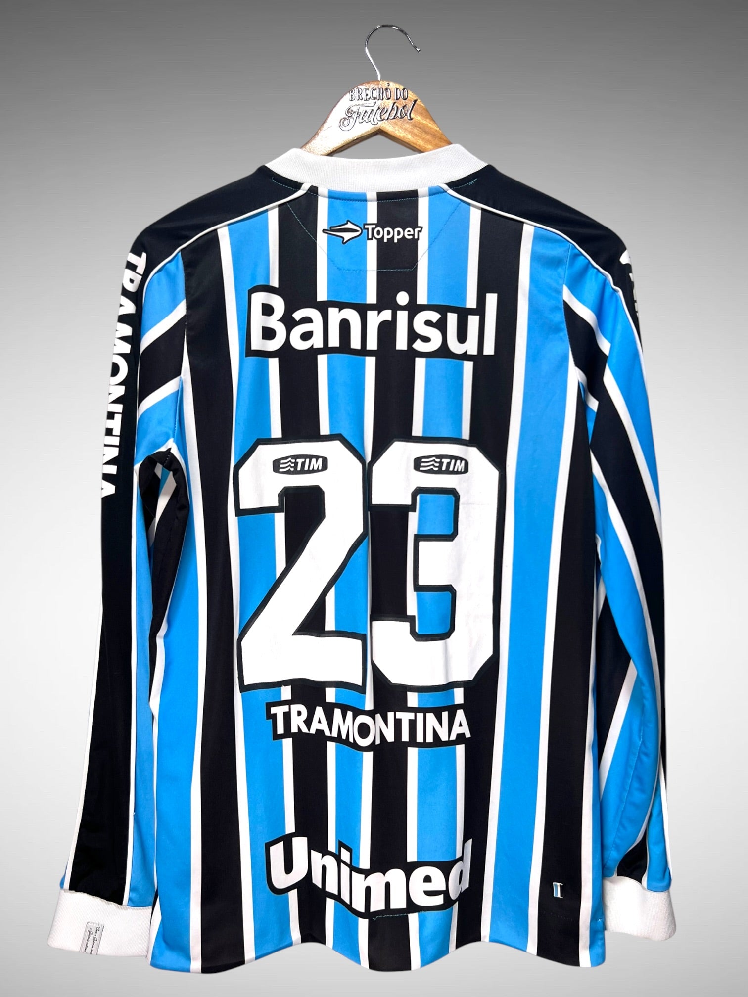 Grêmio 2013 Primeira Camisa Tam P N 23 Mangas Longas.