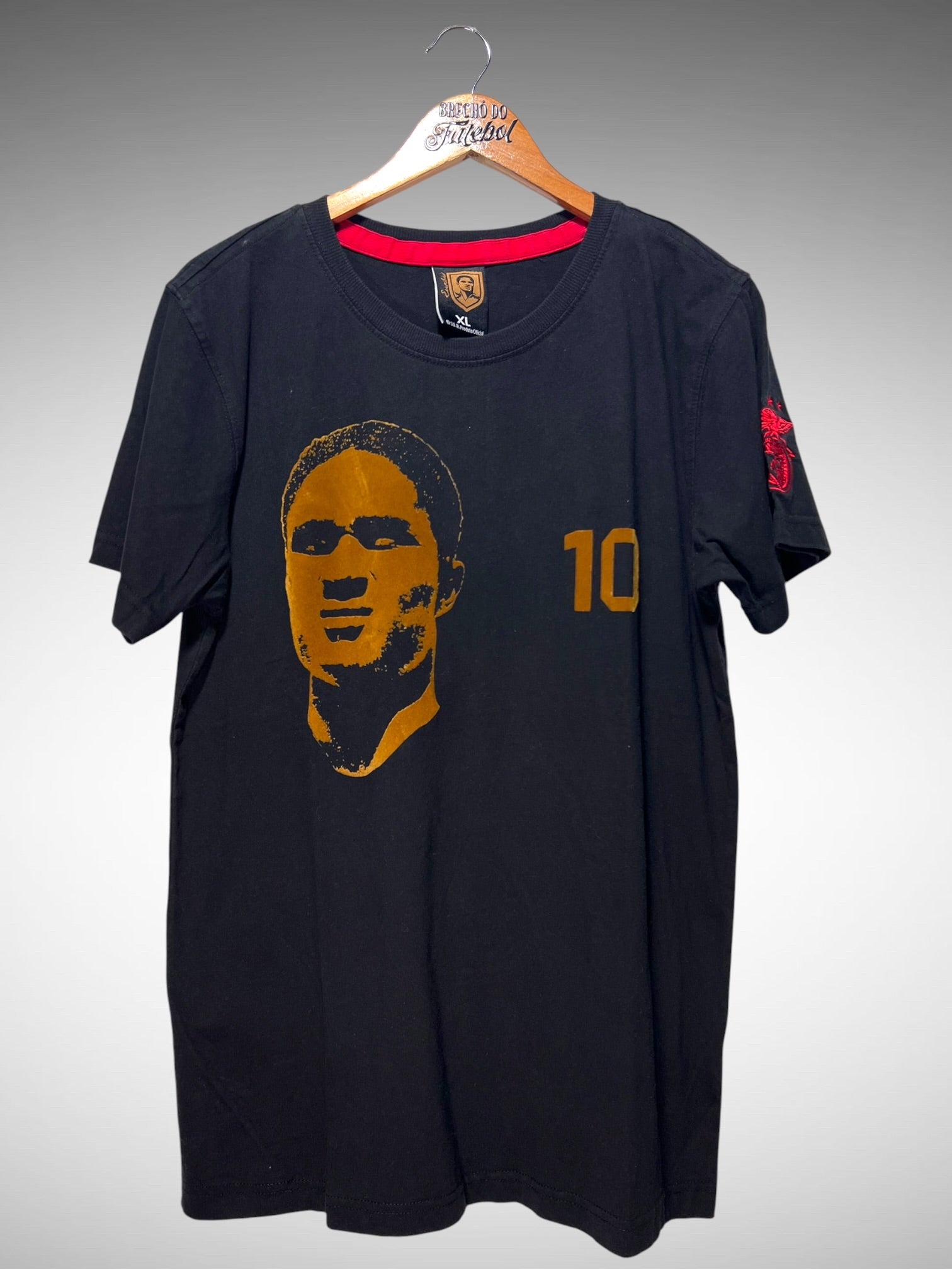 Benfica Licenciada Camisa Eusébio Tam GG N 10 Eusébio.
