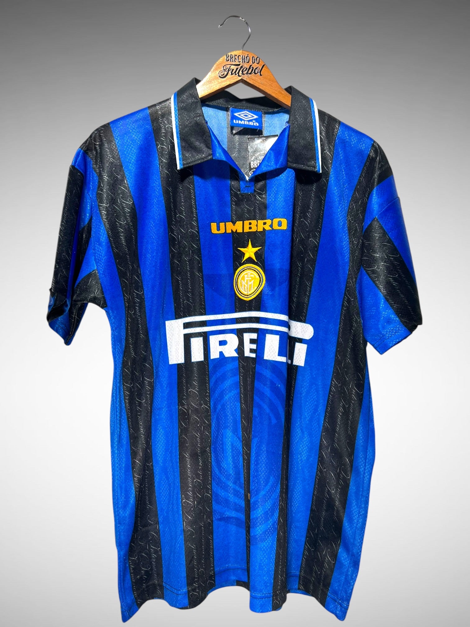 Inter de Milão 1996 Primeira Camisa Tam P N 10 Ronaldo.