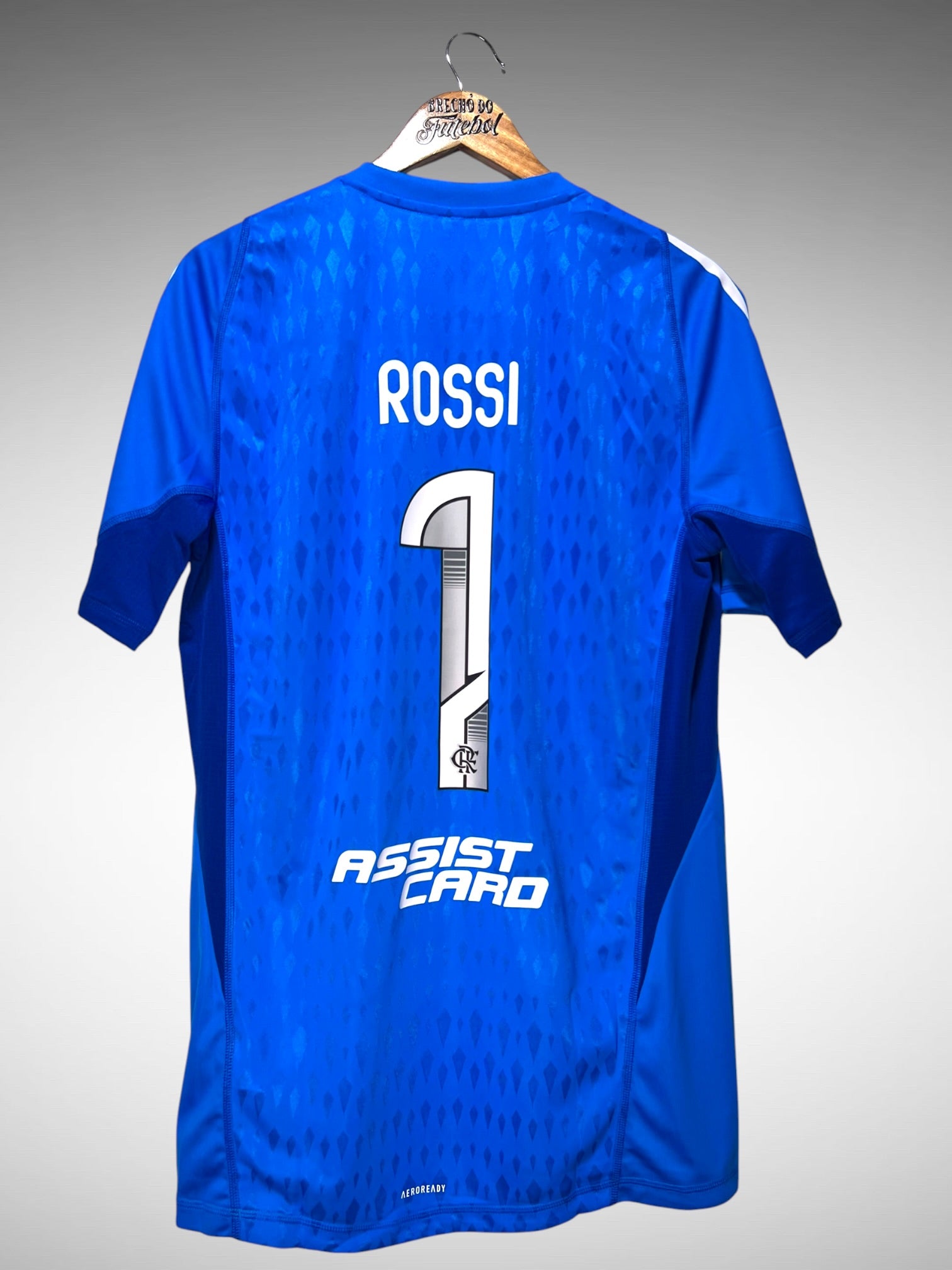 Flamengo 2023 Camisa de Goleiro Tam GG N 1 Rossi.