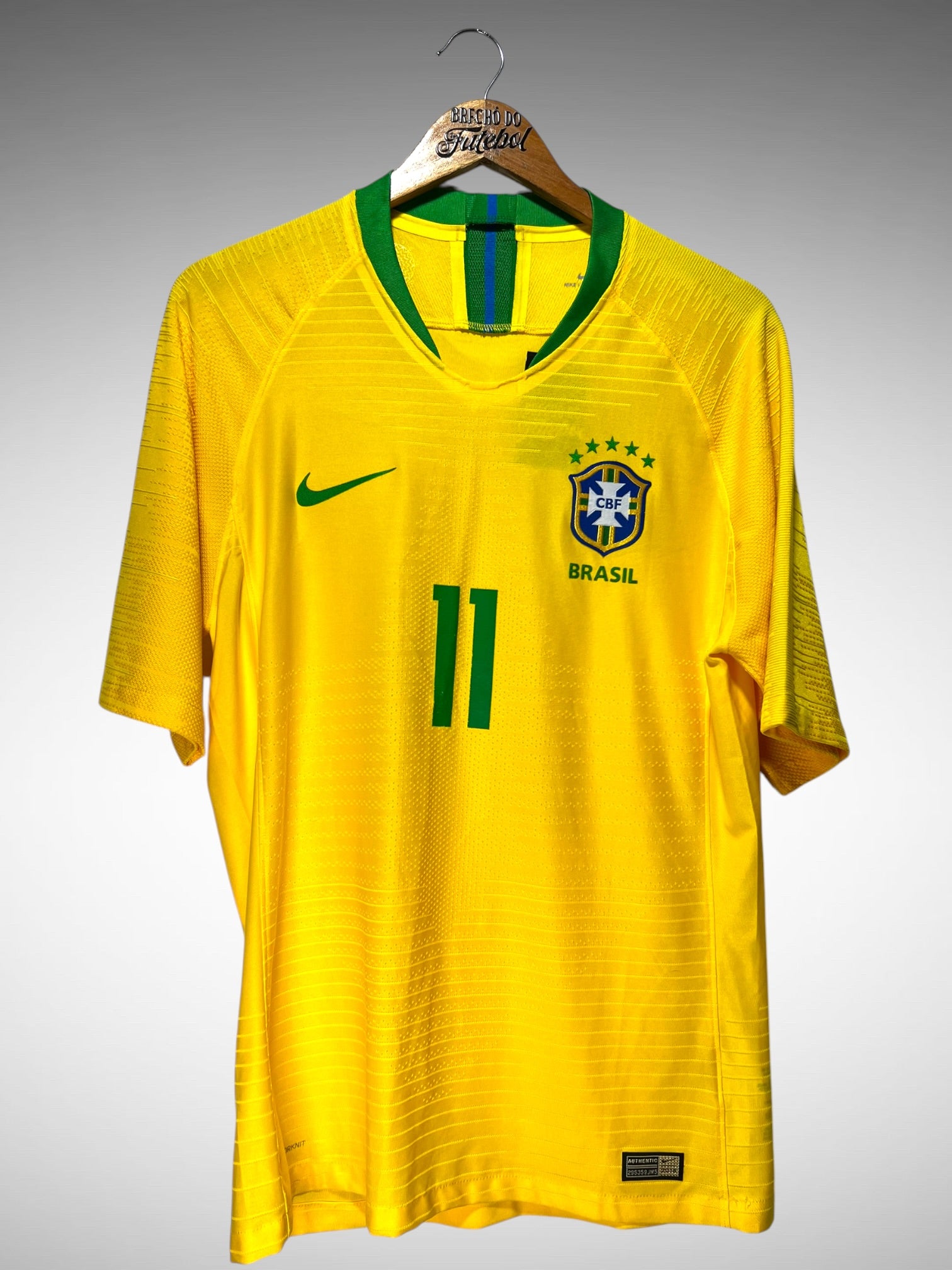 Brasil 2018 Primeira Camisa Tam G N 11 P. Coutinho.