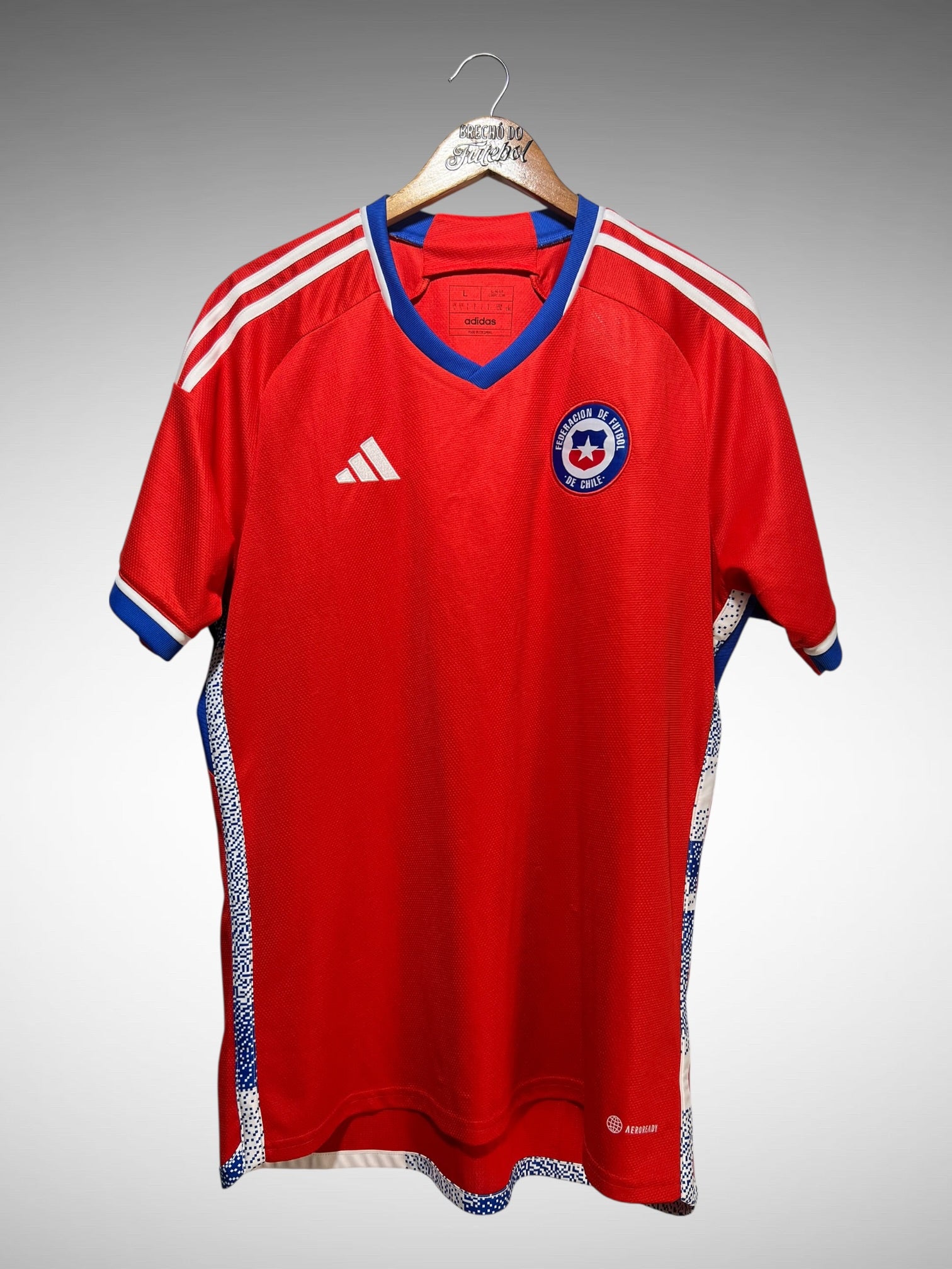 Chile 2022 Primeira Camisa Tam G.