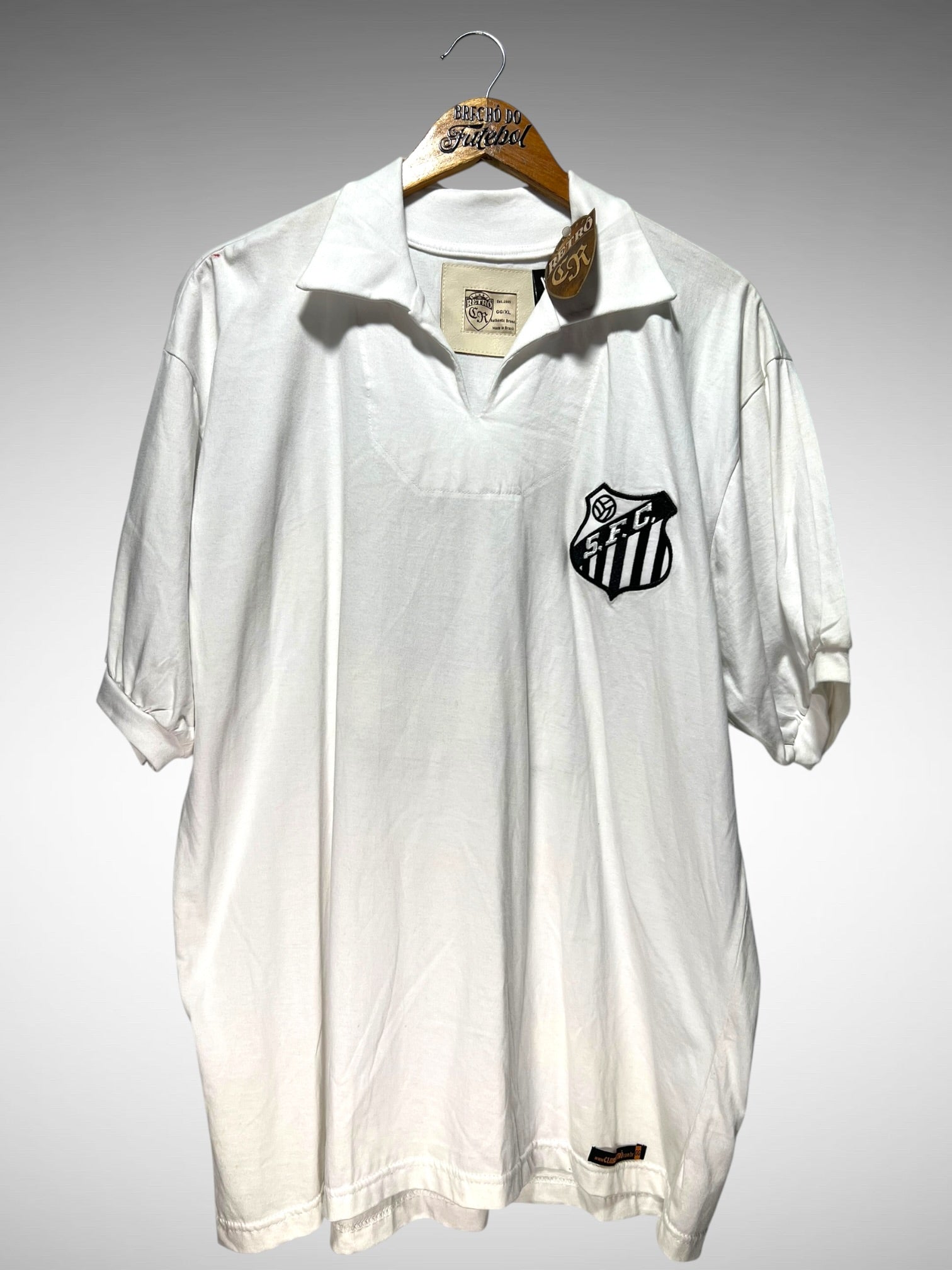 Santos Retrô 1960's Primeira Camisa Tam GG N 10.