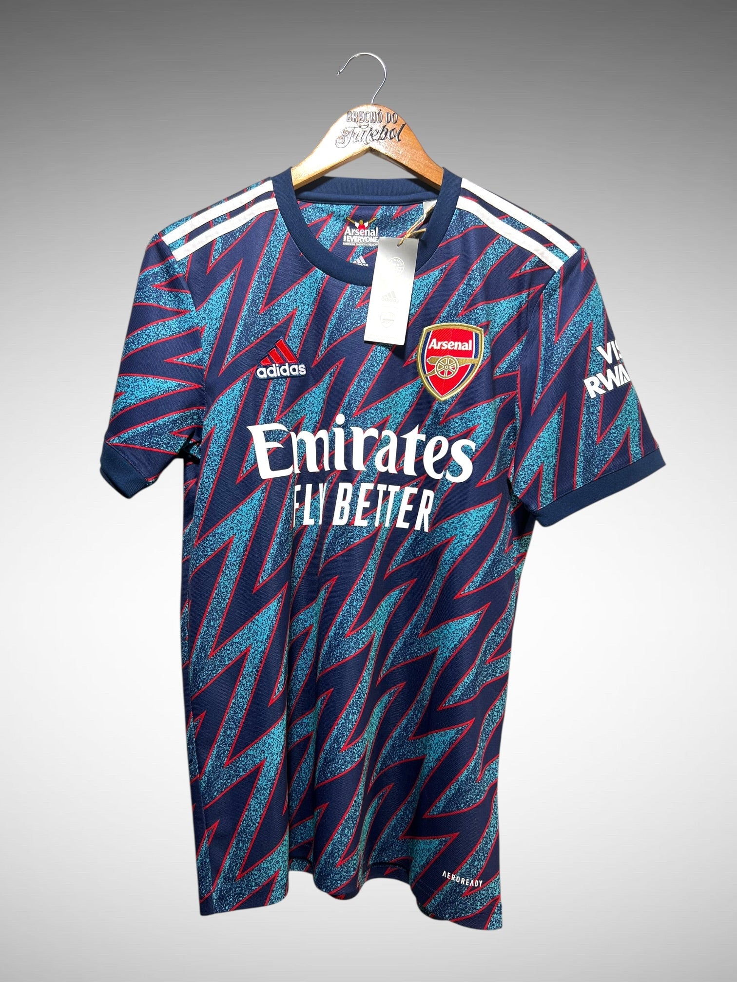 Arsenal 2021 Terceira Camisa Tam P.