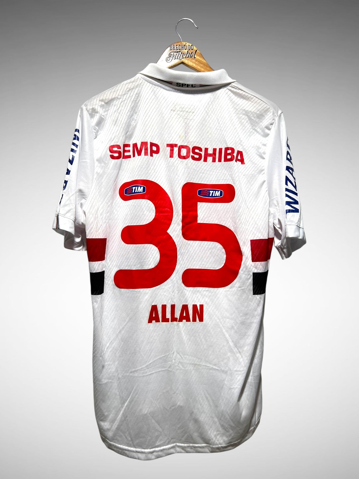 São Paulo 2013 Primeira Camisa Tam G N 35 Allan.