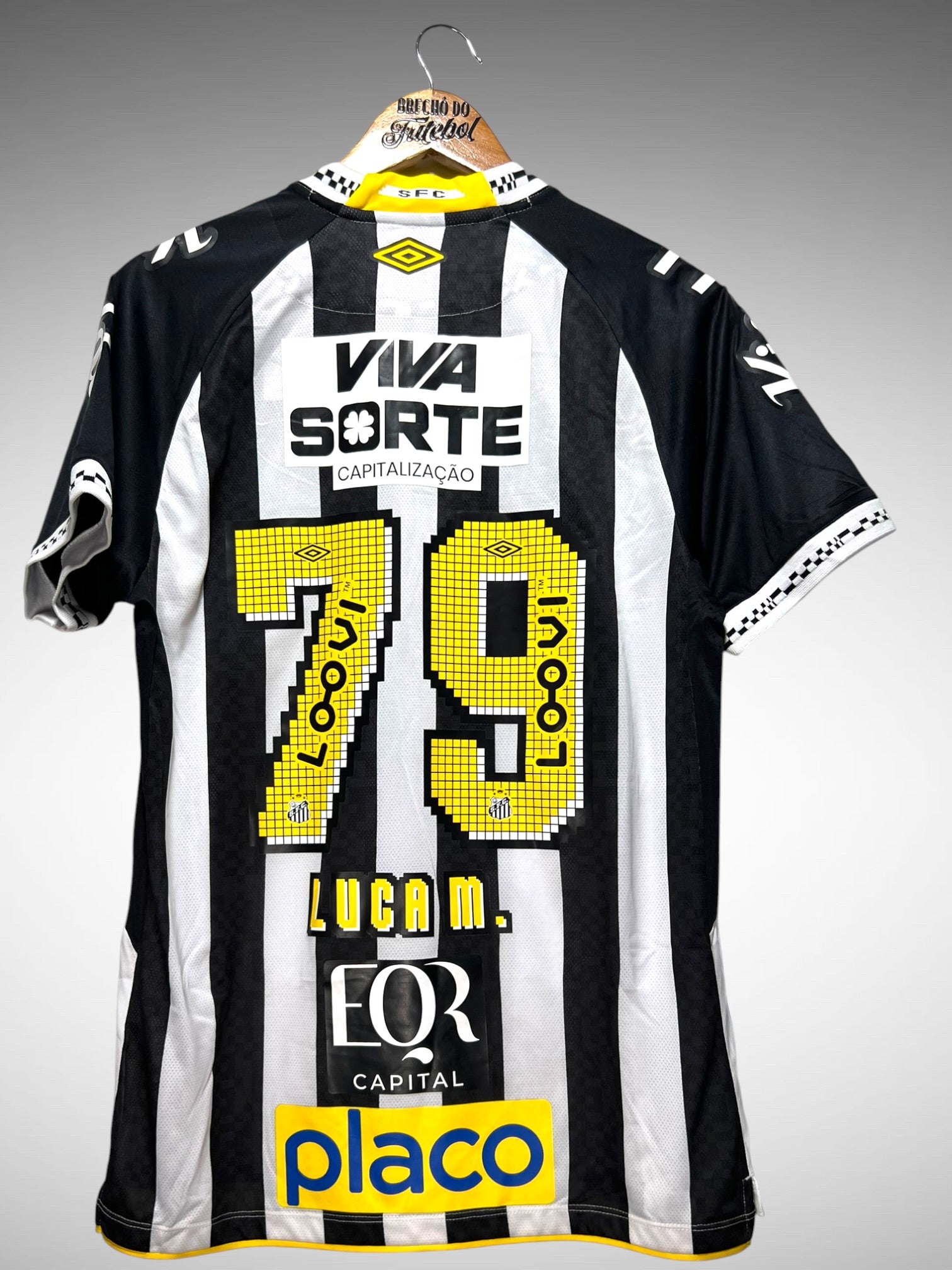 Santos 2025 Segunda Camisa Tam M N 79 Luca M.