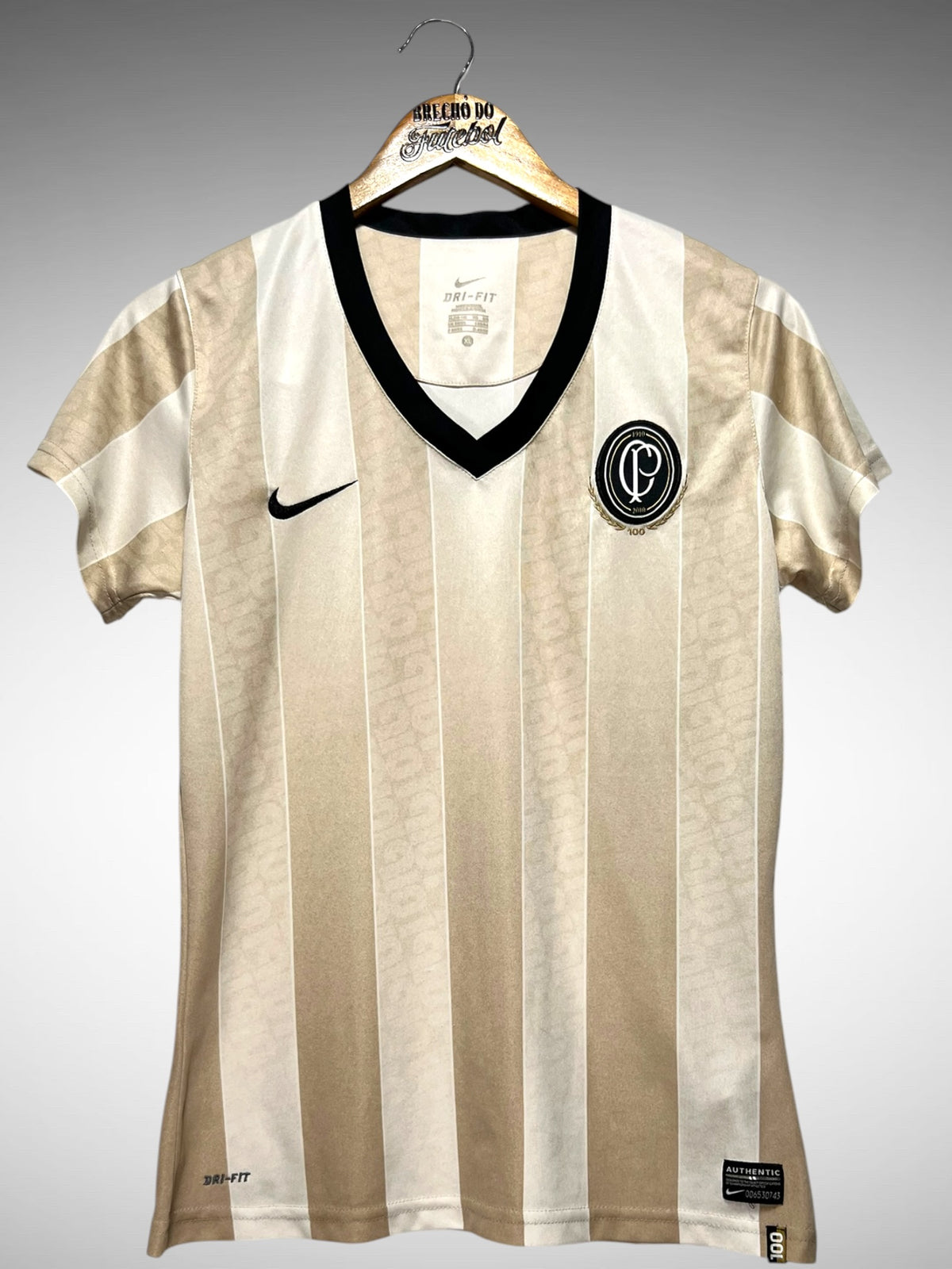 Corinthians 2010 Camisa Centenário Tam GG Feminino.