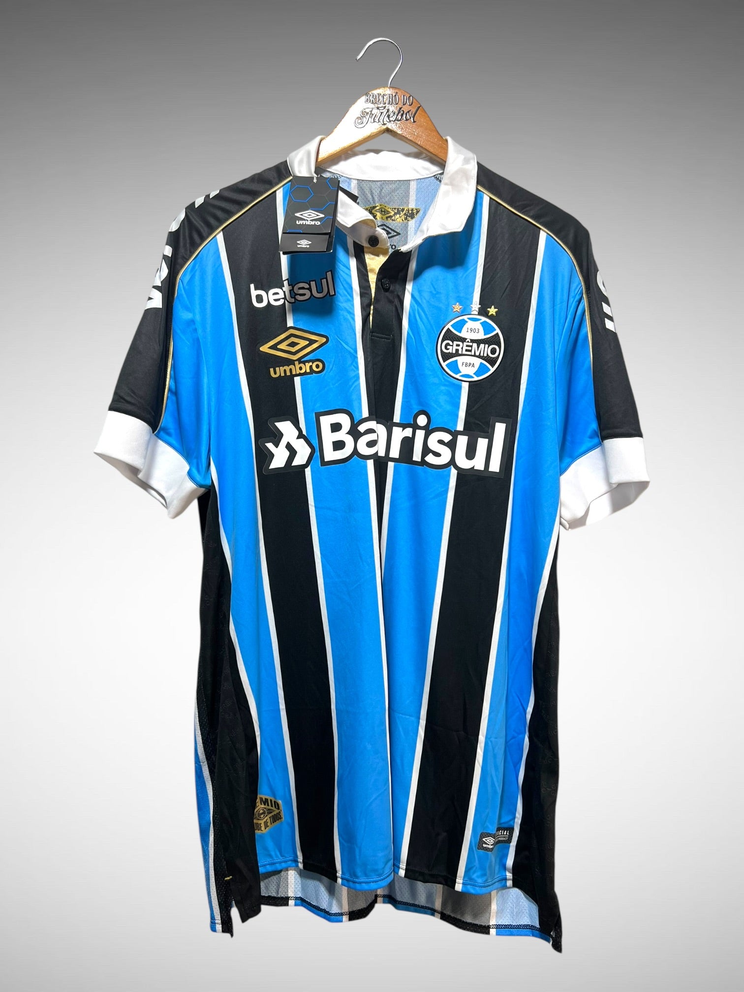 Grêmio 2019 Primeira Camisa Tam GG.