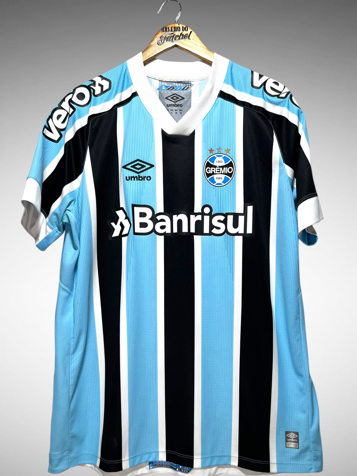 Grêmio 2021 Primeira Camisa Tam GG.
