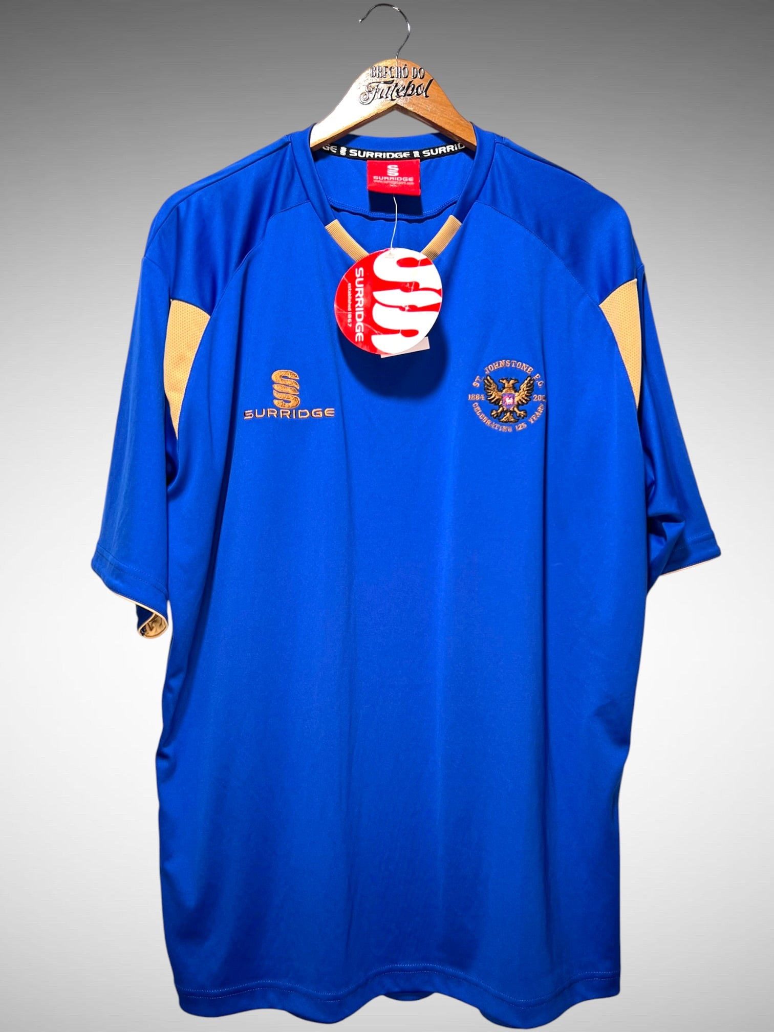 St. Johnstone 2009 Primeira Camisa Tam GG.