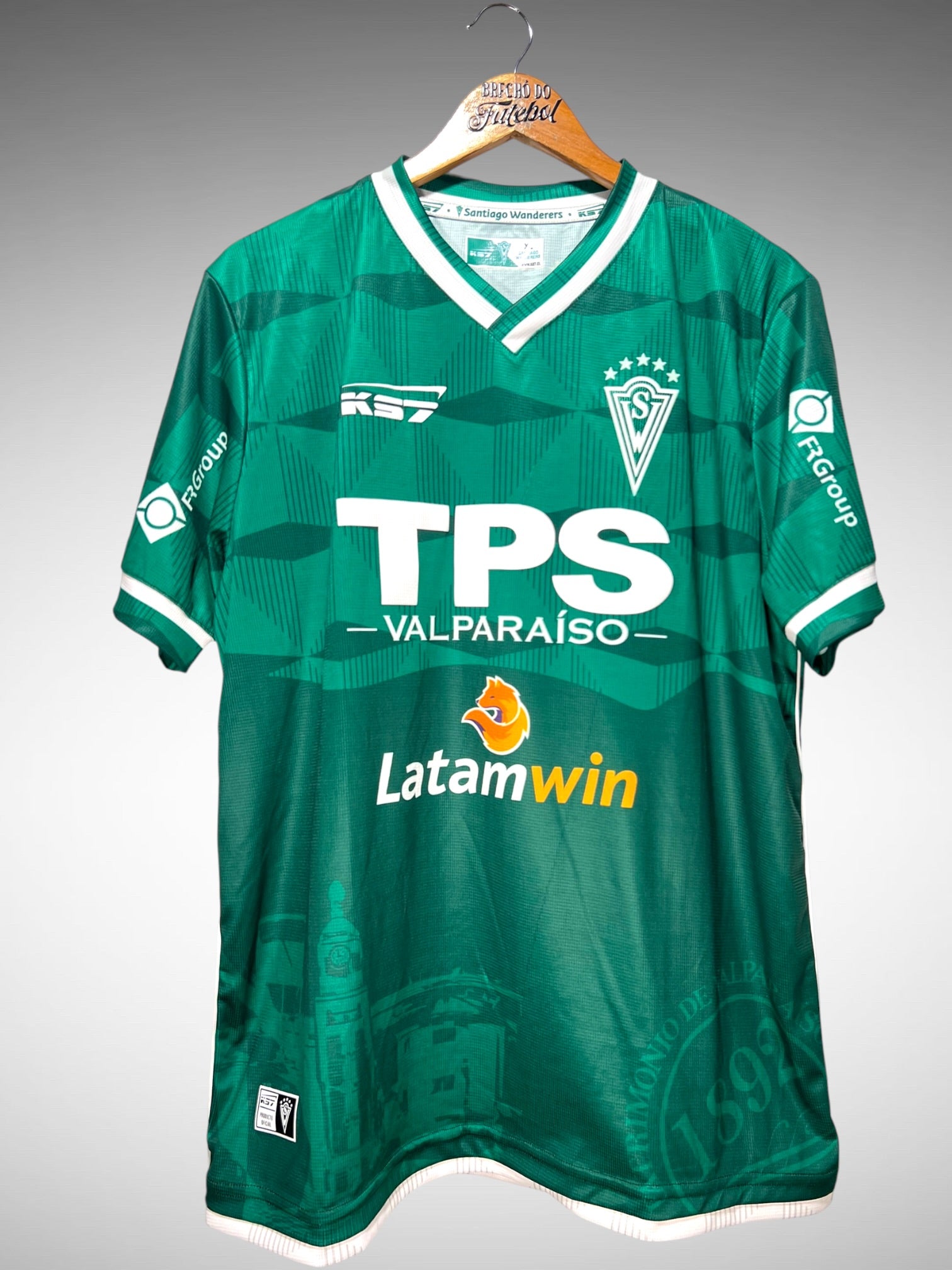 Santiago Wanderers 2025 Primeira Camisa Tam GG.