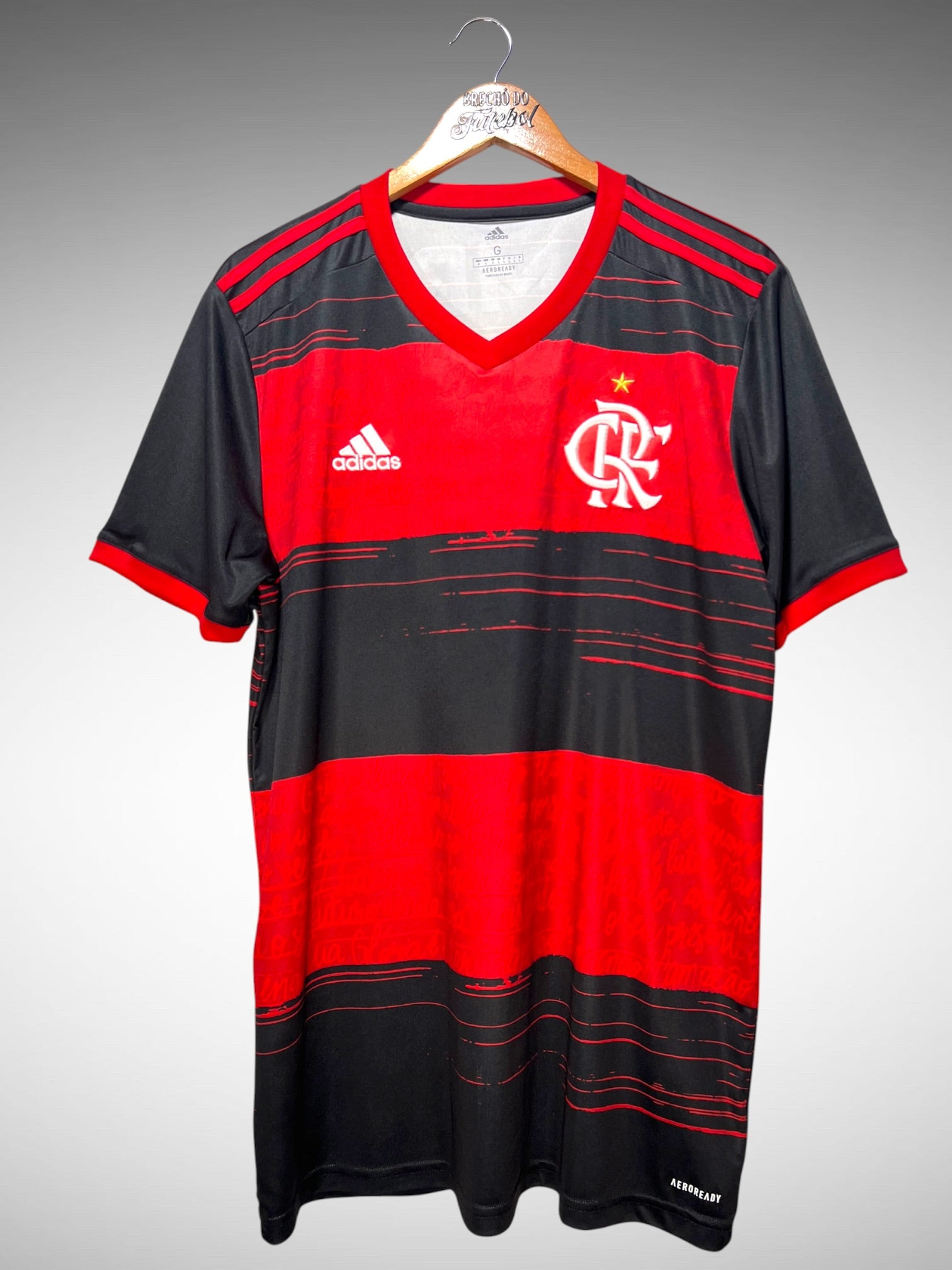Flamengo 2020 Primeira Camisa Tam G N 7 E. Ribeiro.
