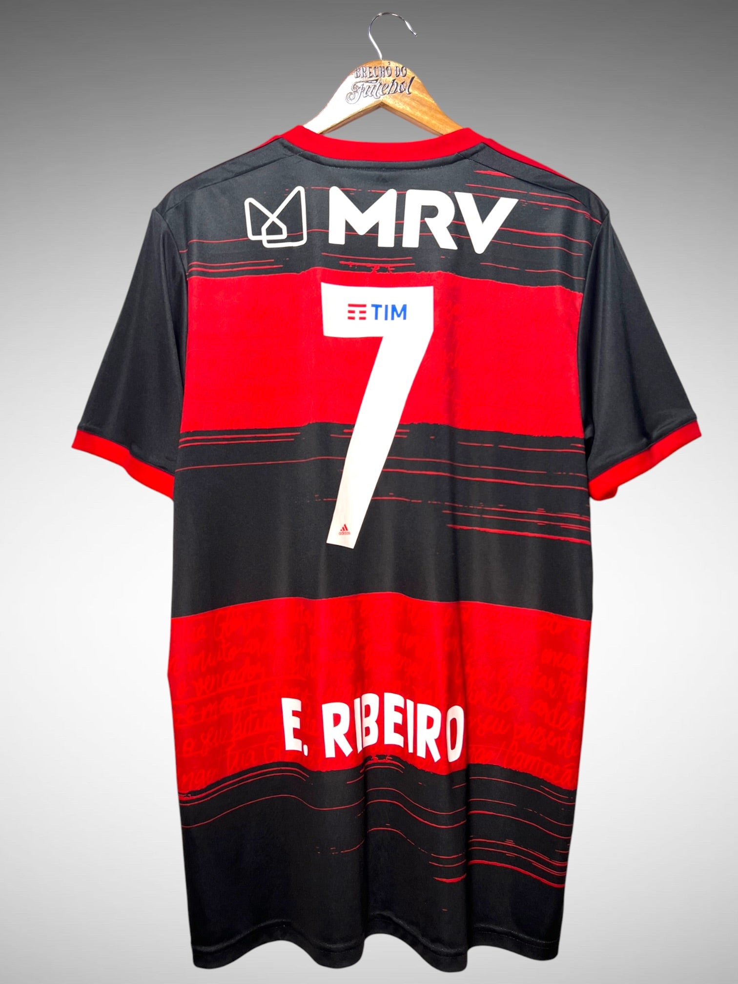 Flamengo 2020 Primeira Camisa Tam G N 7 E. Ribeiro.