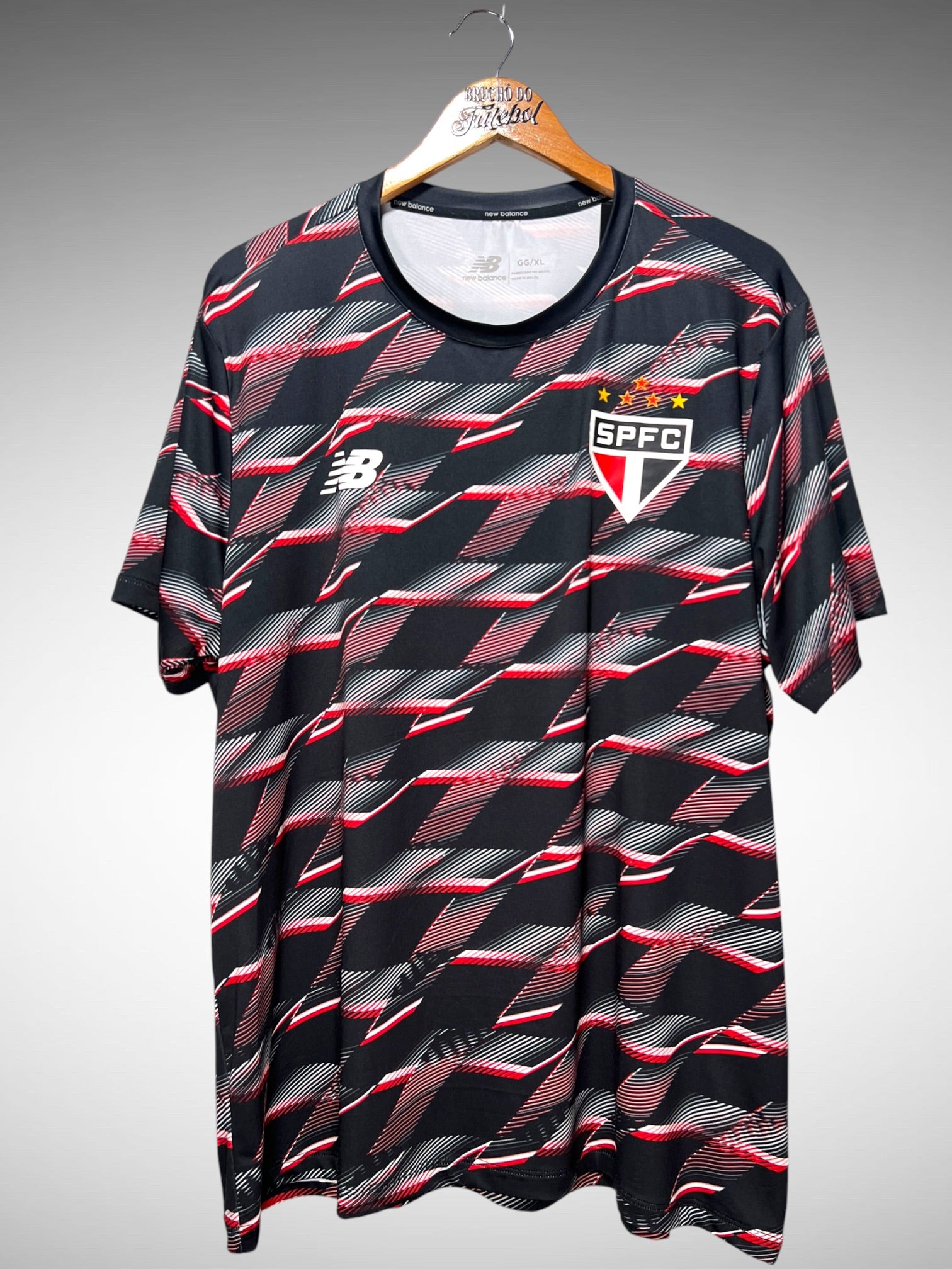 São Paulo 2024 Camisa Pré-Jogo Tam GG.