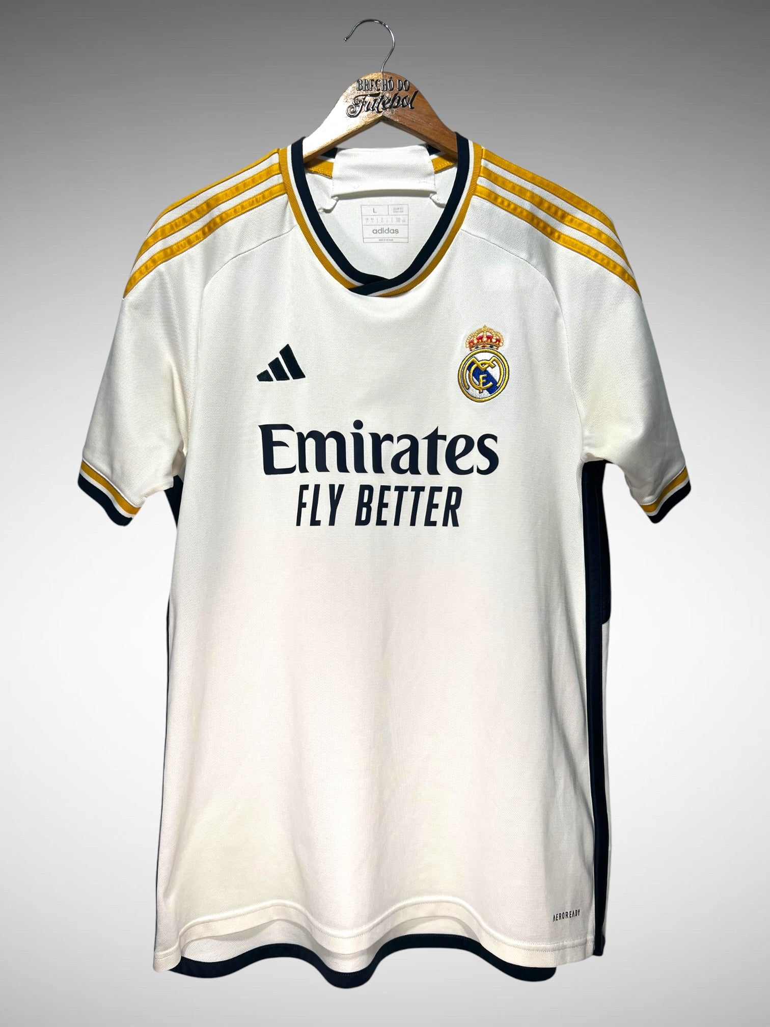 Real Madrid 2023 Primeira Camisa Tam G.