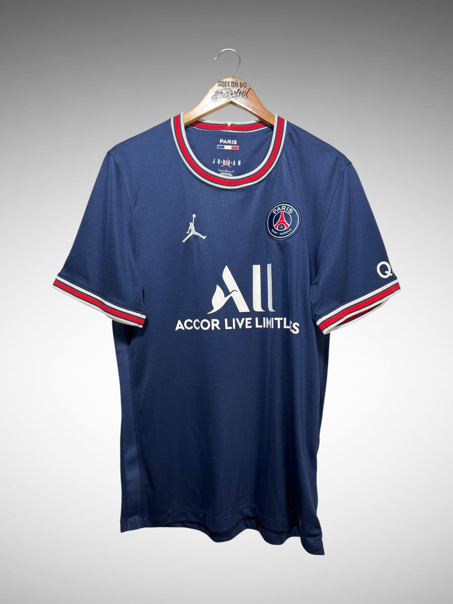 Paris Saint-Germain 2021 Primeira Camisa Tam G.