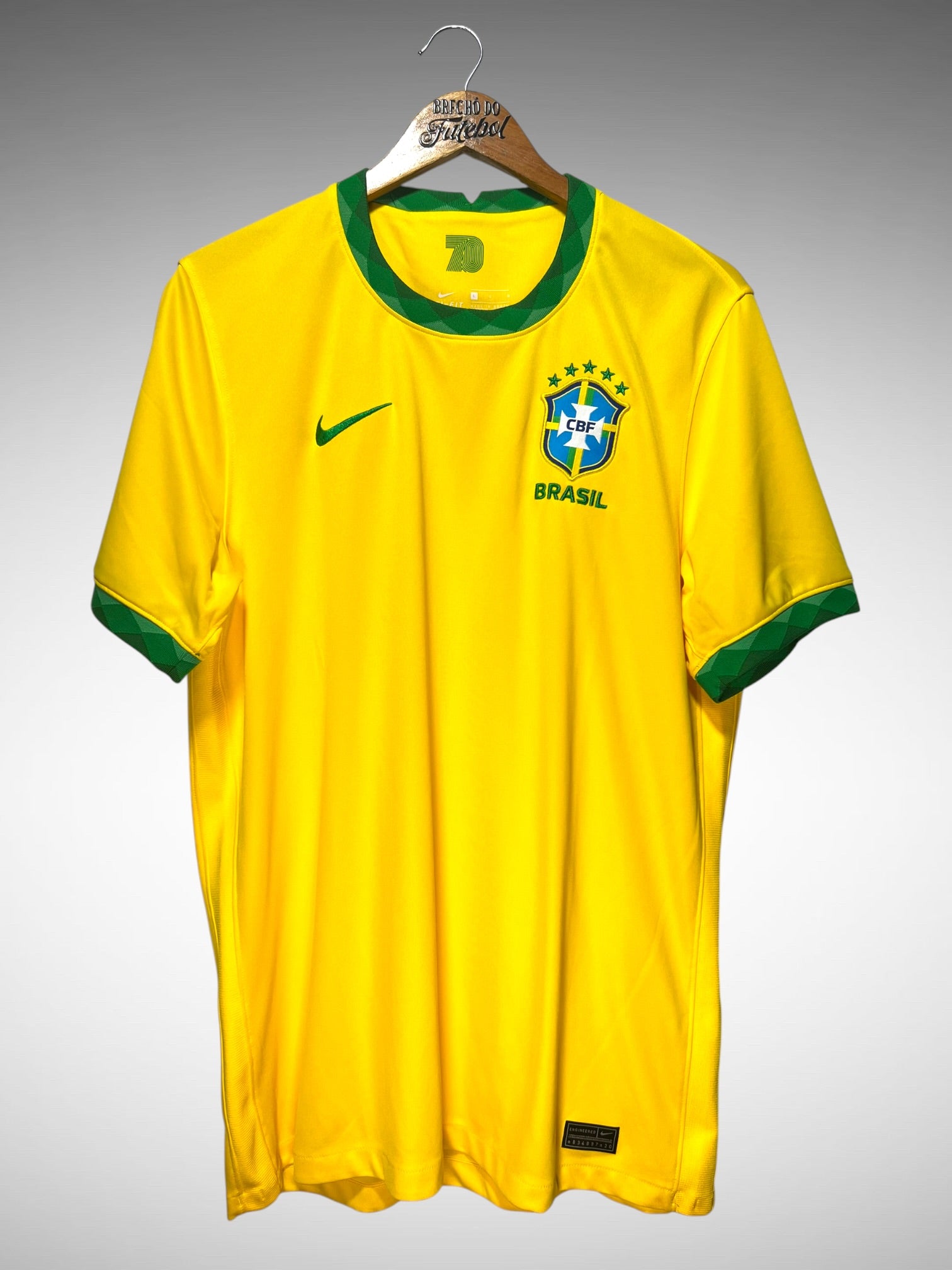 Brasil 2020 Primeira Camisa Tam G.