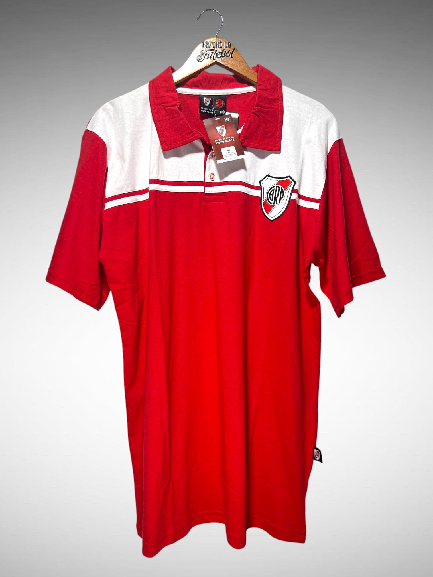 River Plate Vintage Segunda Camisa Tam 3G.