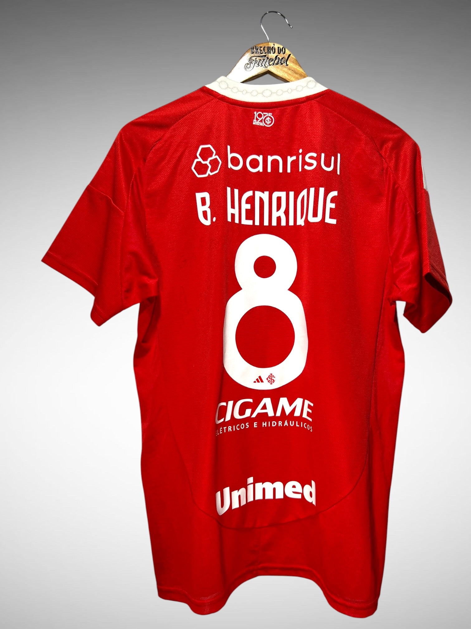 Internacional 2025 Primeira Camisa Tam M N 8 B. Henrique.