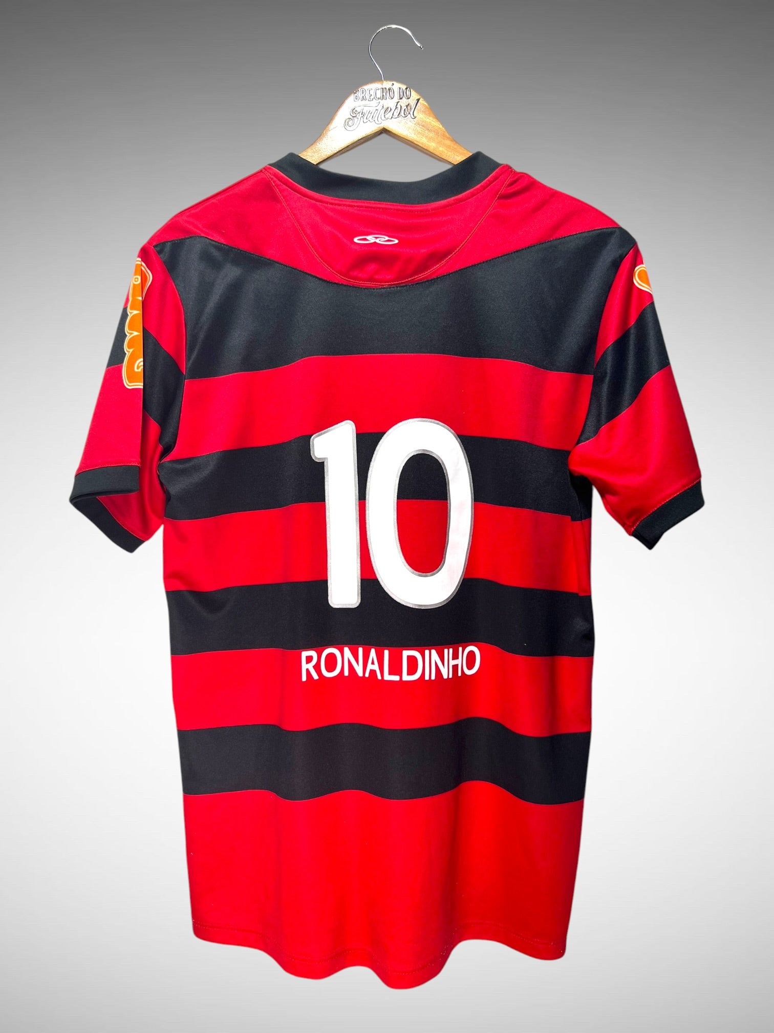 Flamengo 2011 Primeira Camisa Tam 14 anos Infantil N 10 Ronaldinho.