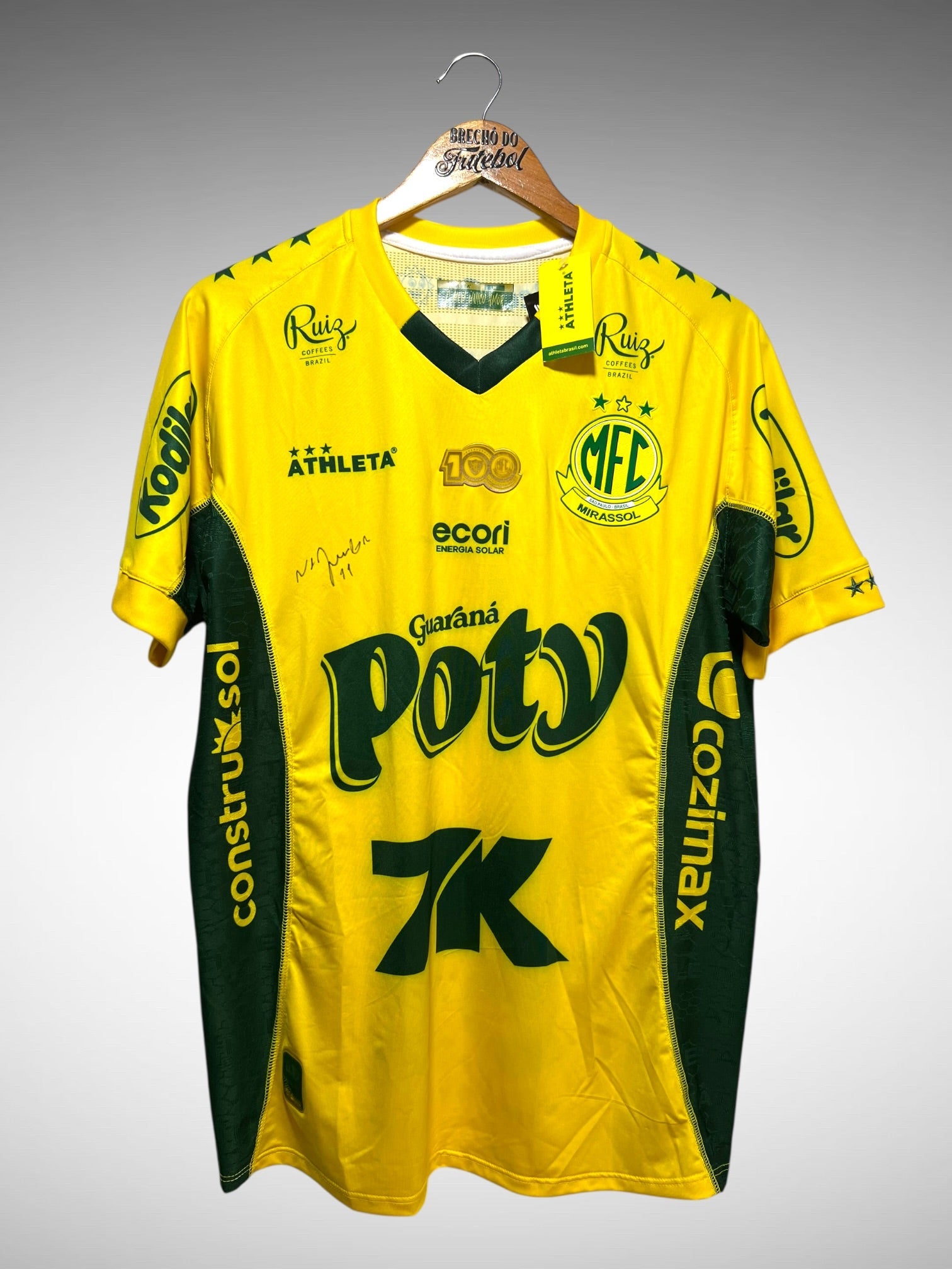 Mirassol 2025 Primeira Camisa Tam M N 11 Negueba.